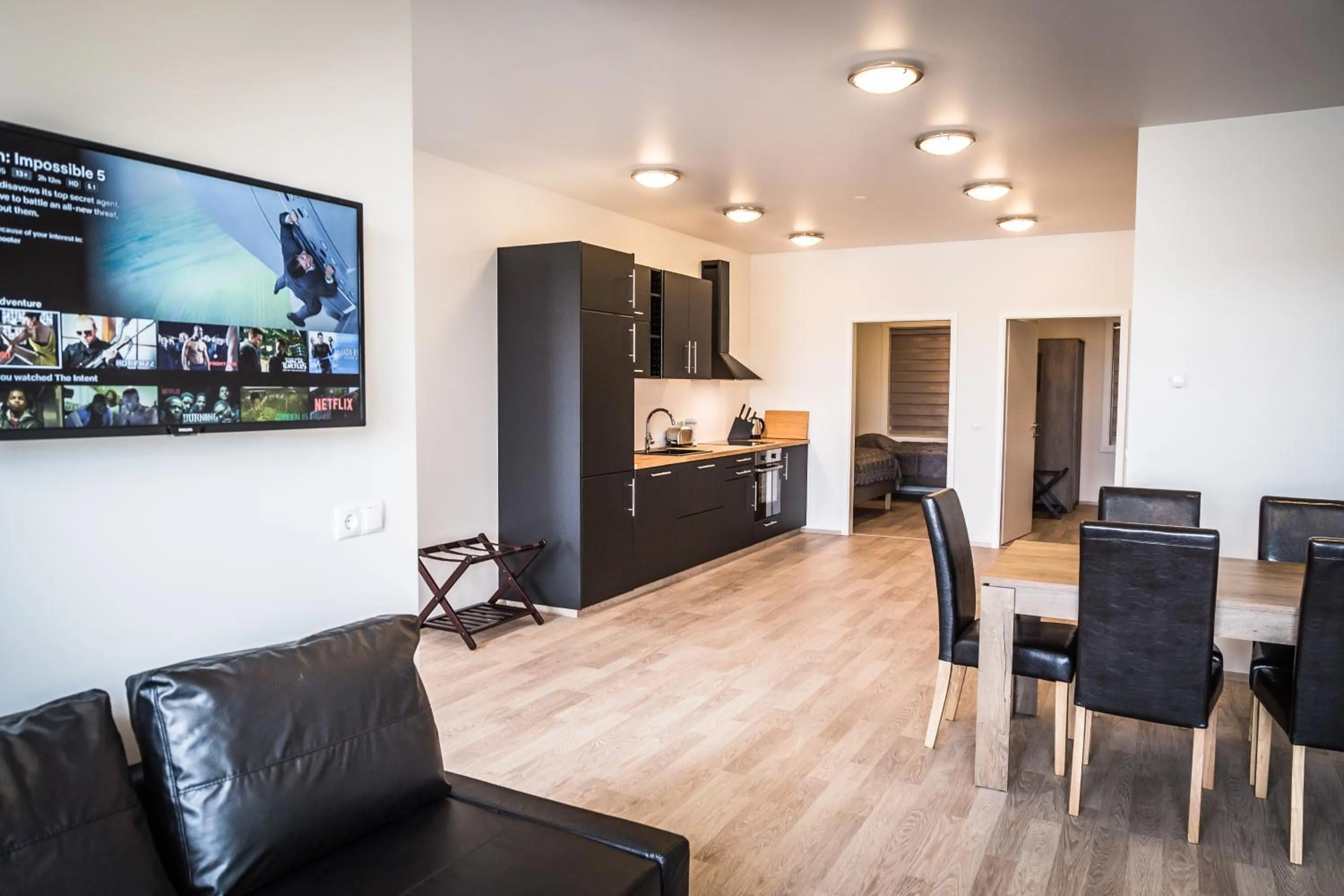 TV and multimedia in Bakki Apartments & Hostel