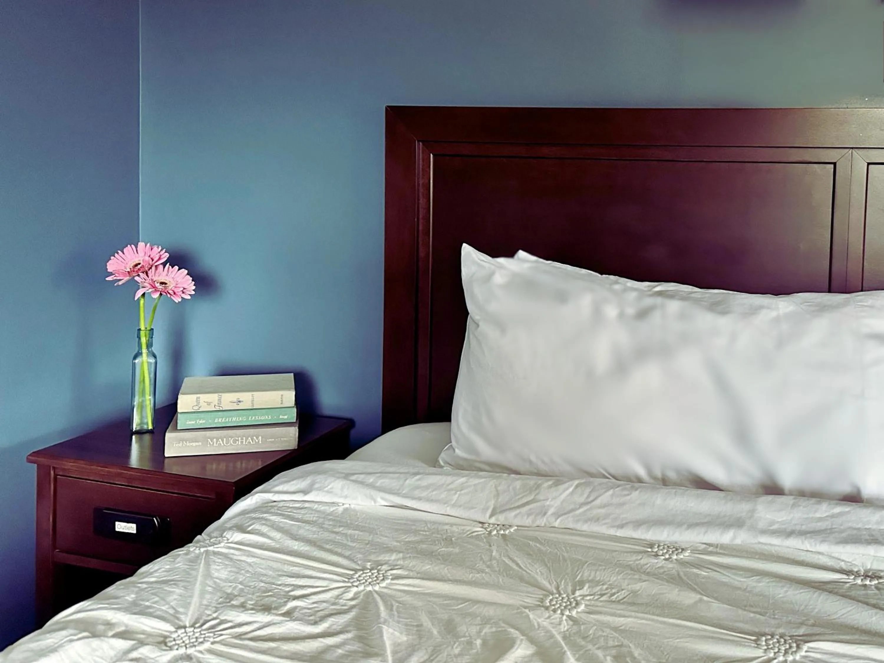 Bed in Blowing Rock Inn