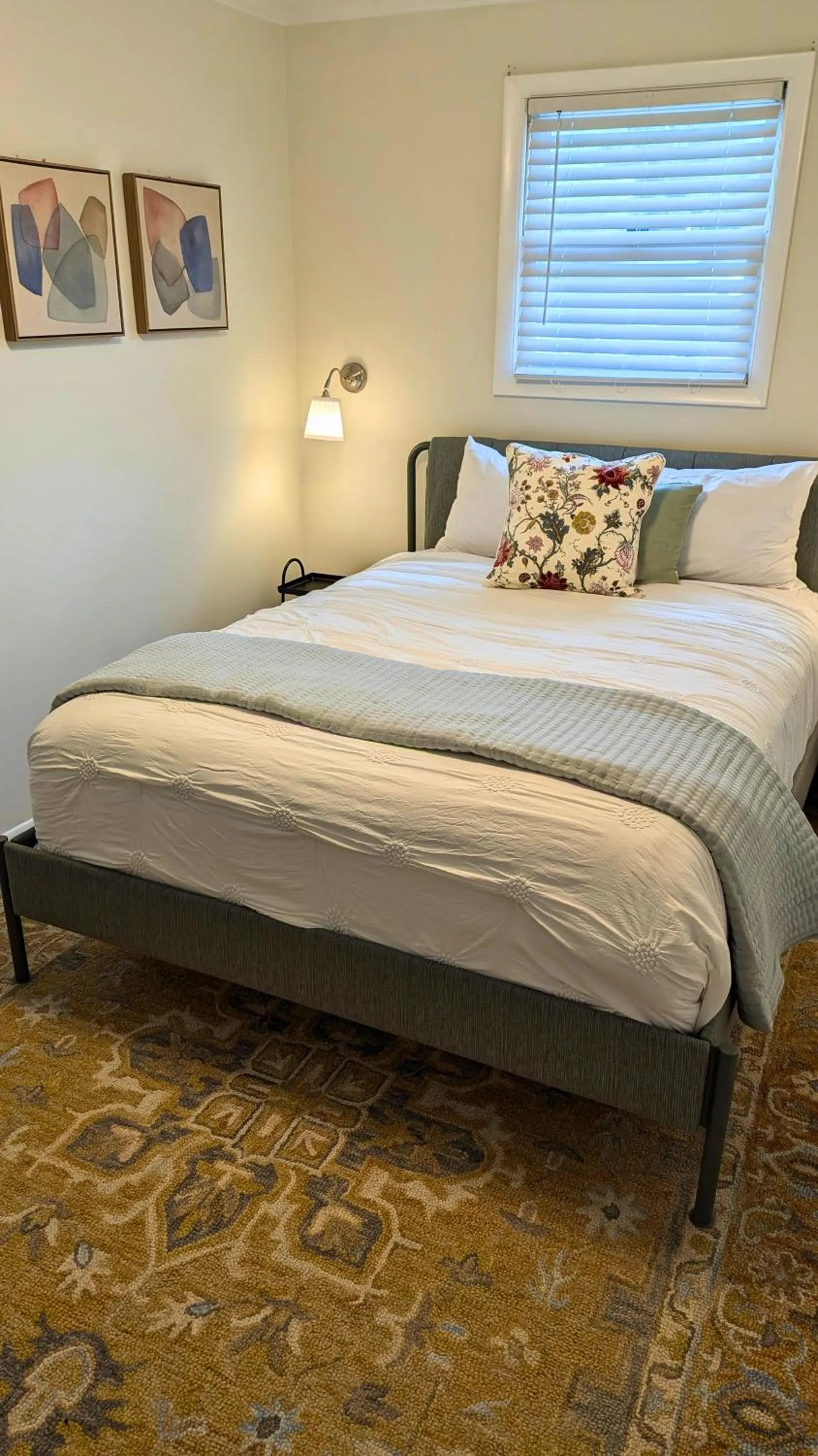 Bed in Blowing Rock Inn