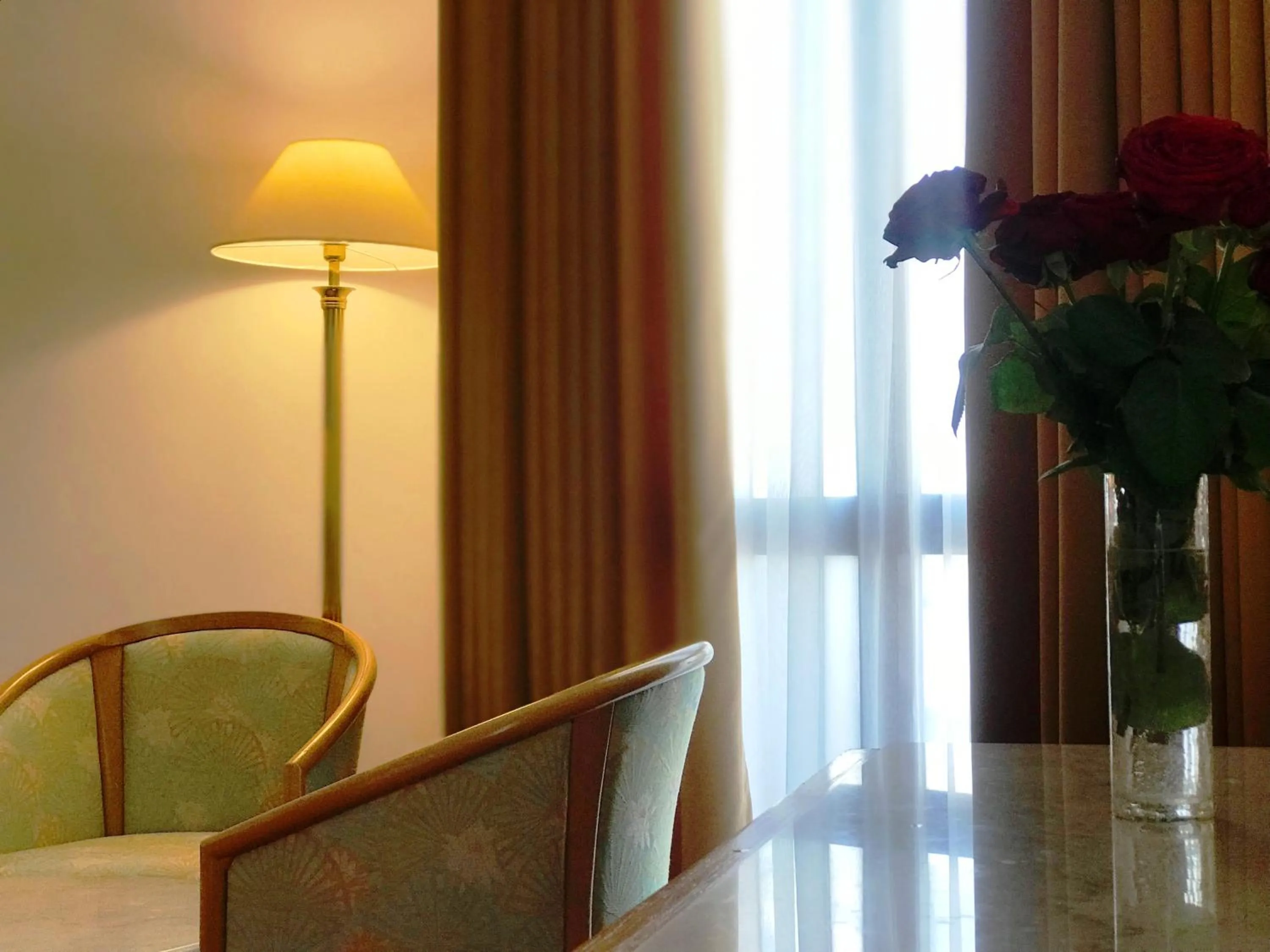 Seating area in Chateau Linza Resort