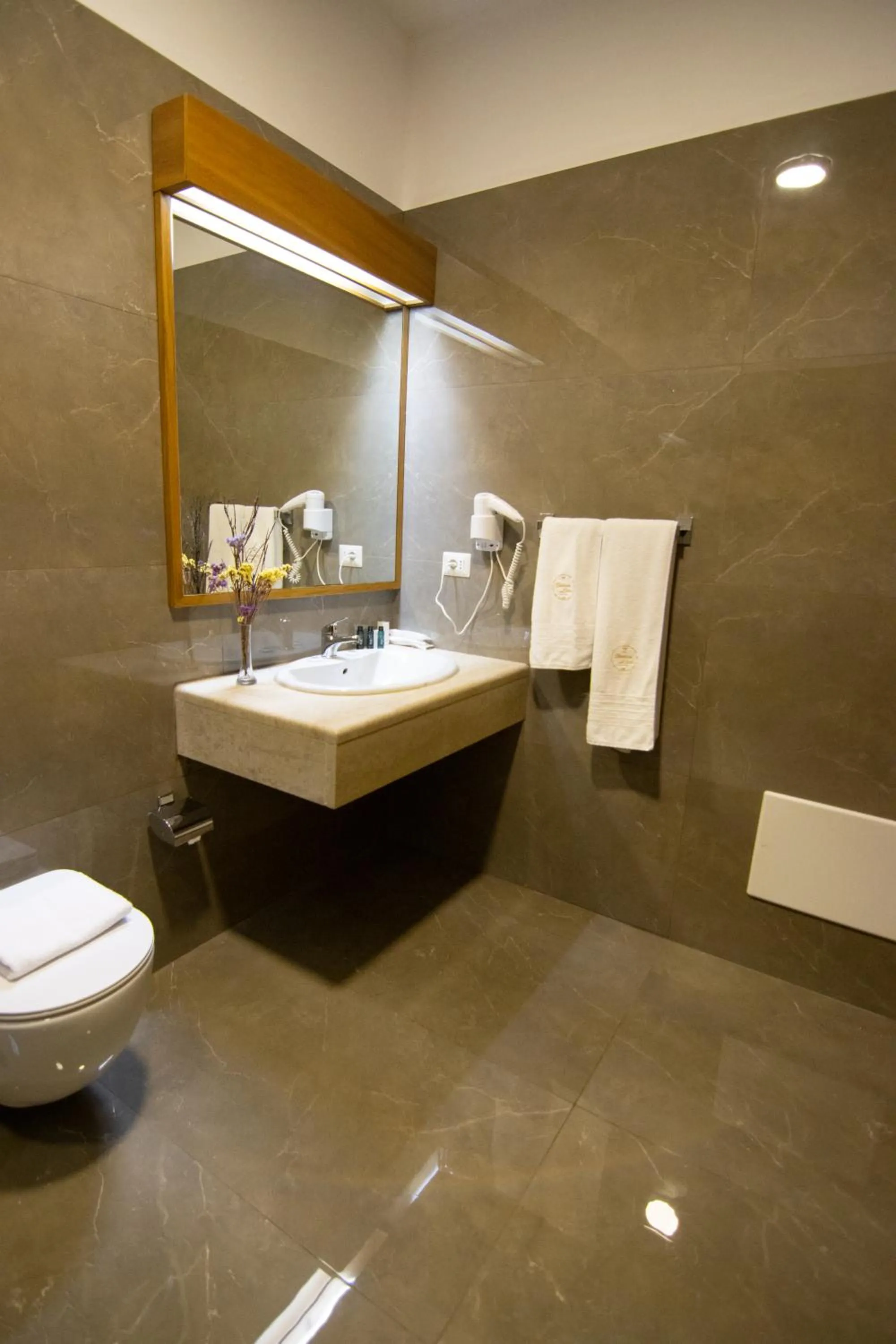 Toilet in Chateau Linza Resort