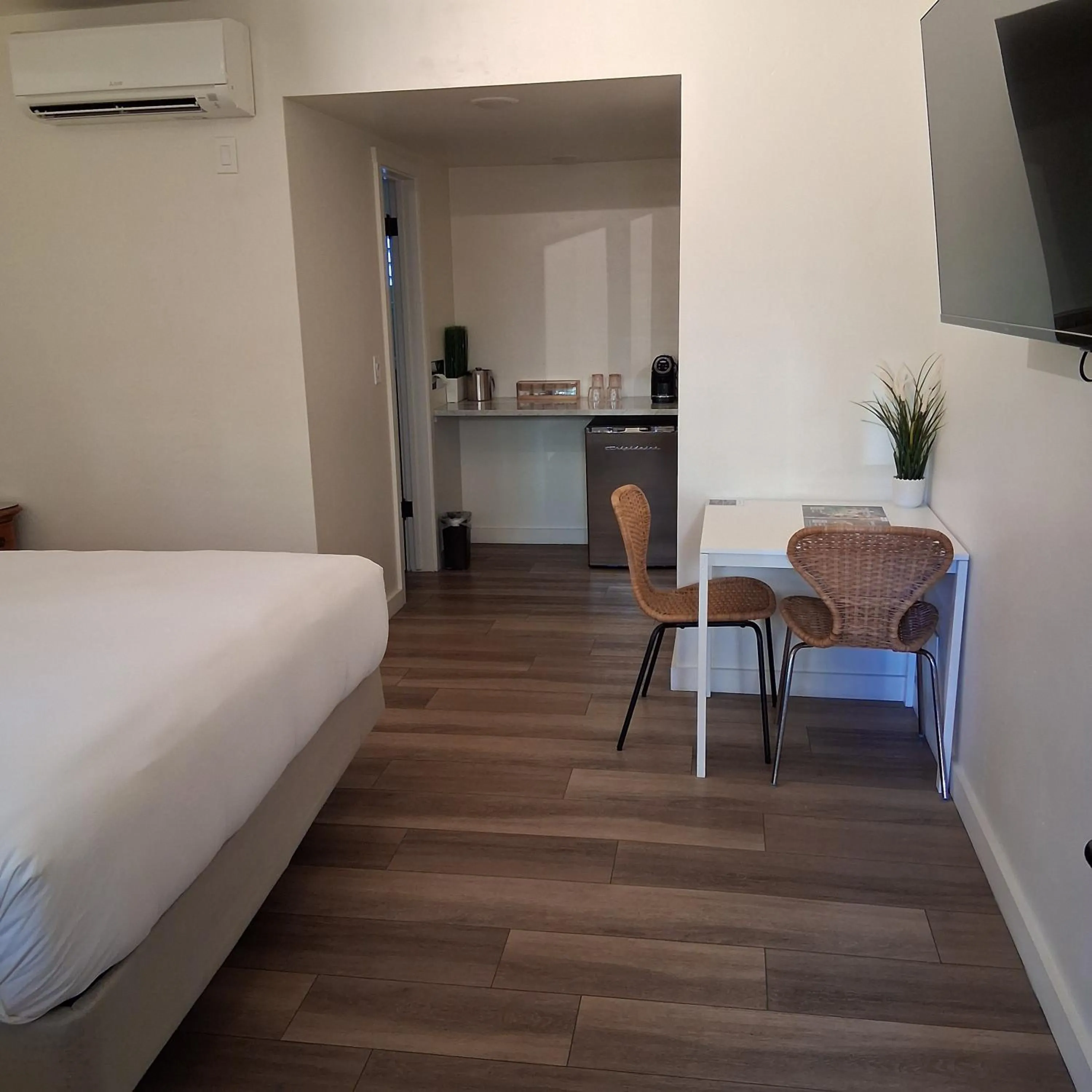 Bed in The Franciscan Hotel