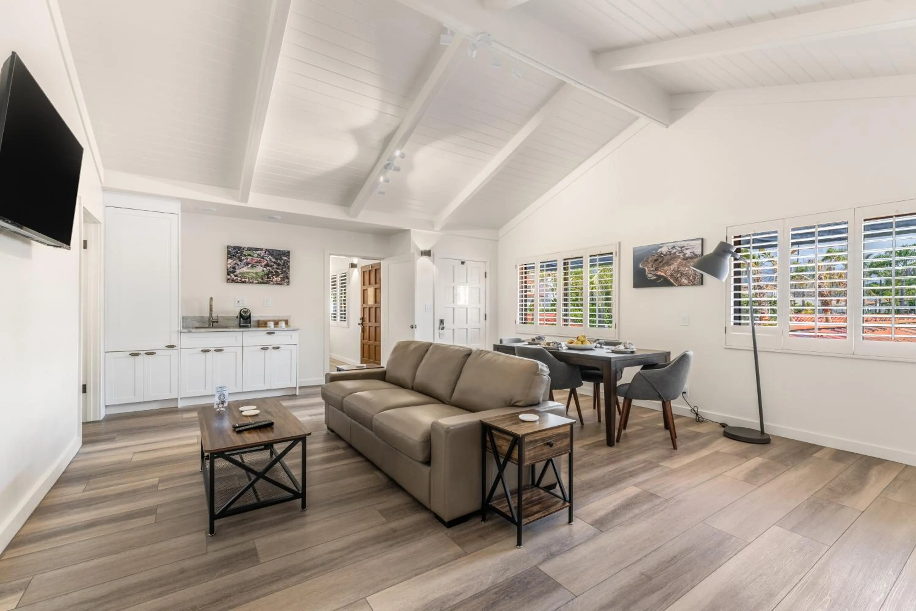 Living room in The Franciscan Hotel