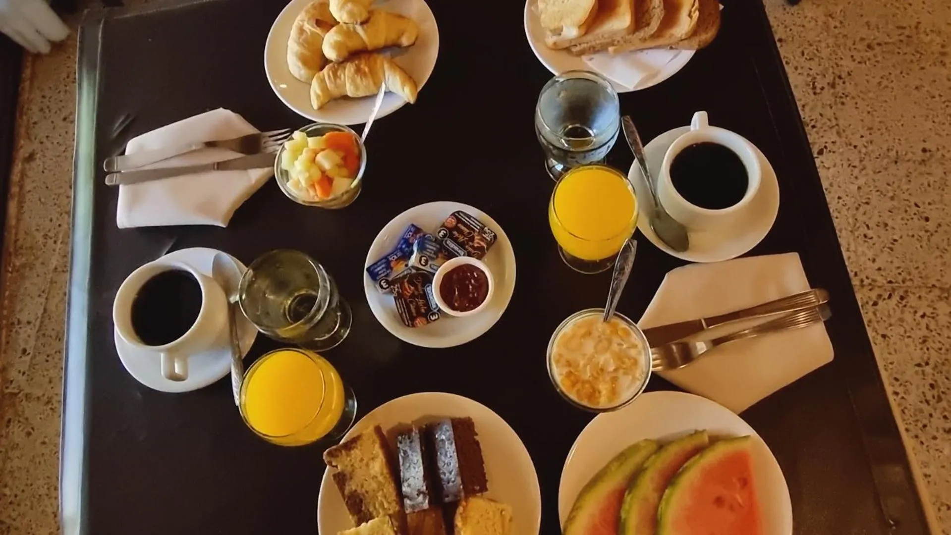 Breakfast in HOTEL TROPICAL IGUAZU