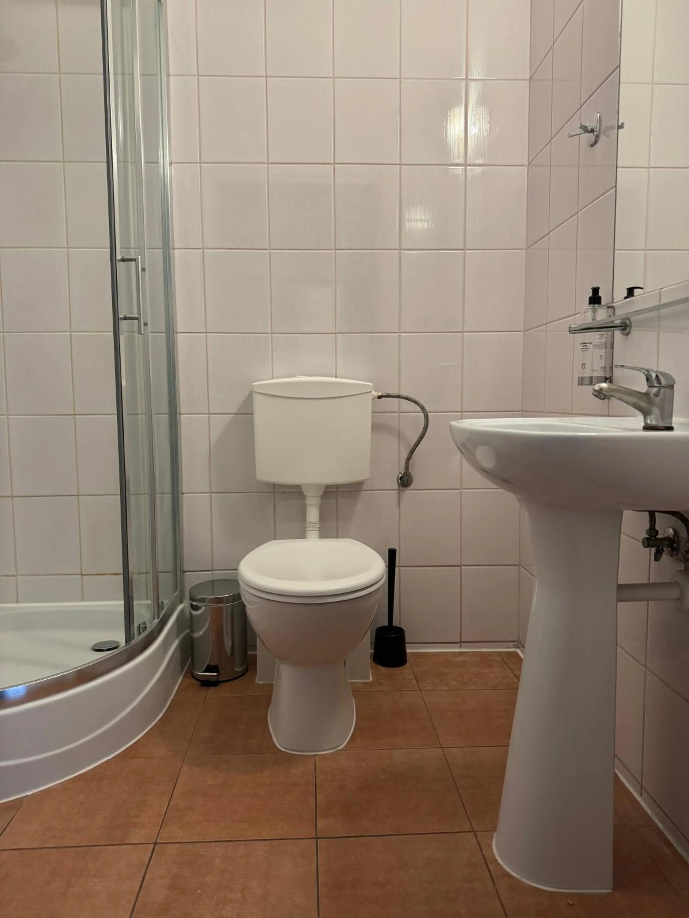 Shower in IRIS Aparthotel