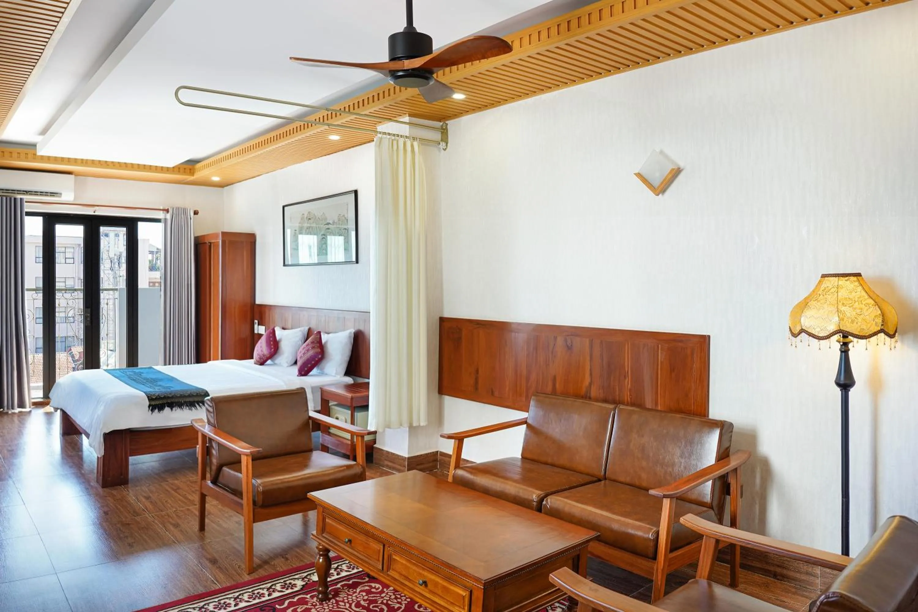 Bed in Phuminh Hotel Riverside