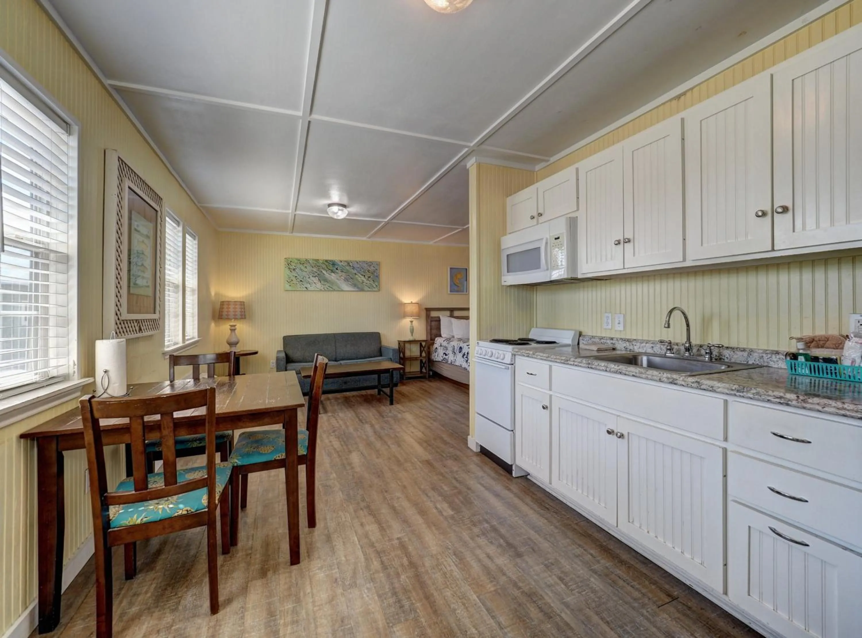 Seashell Village Resort near the beach with kitchens