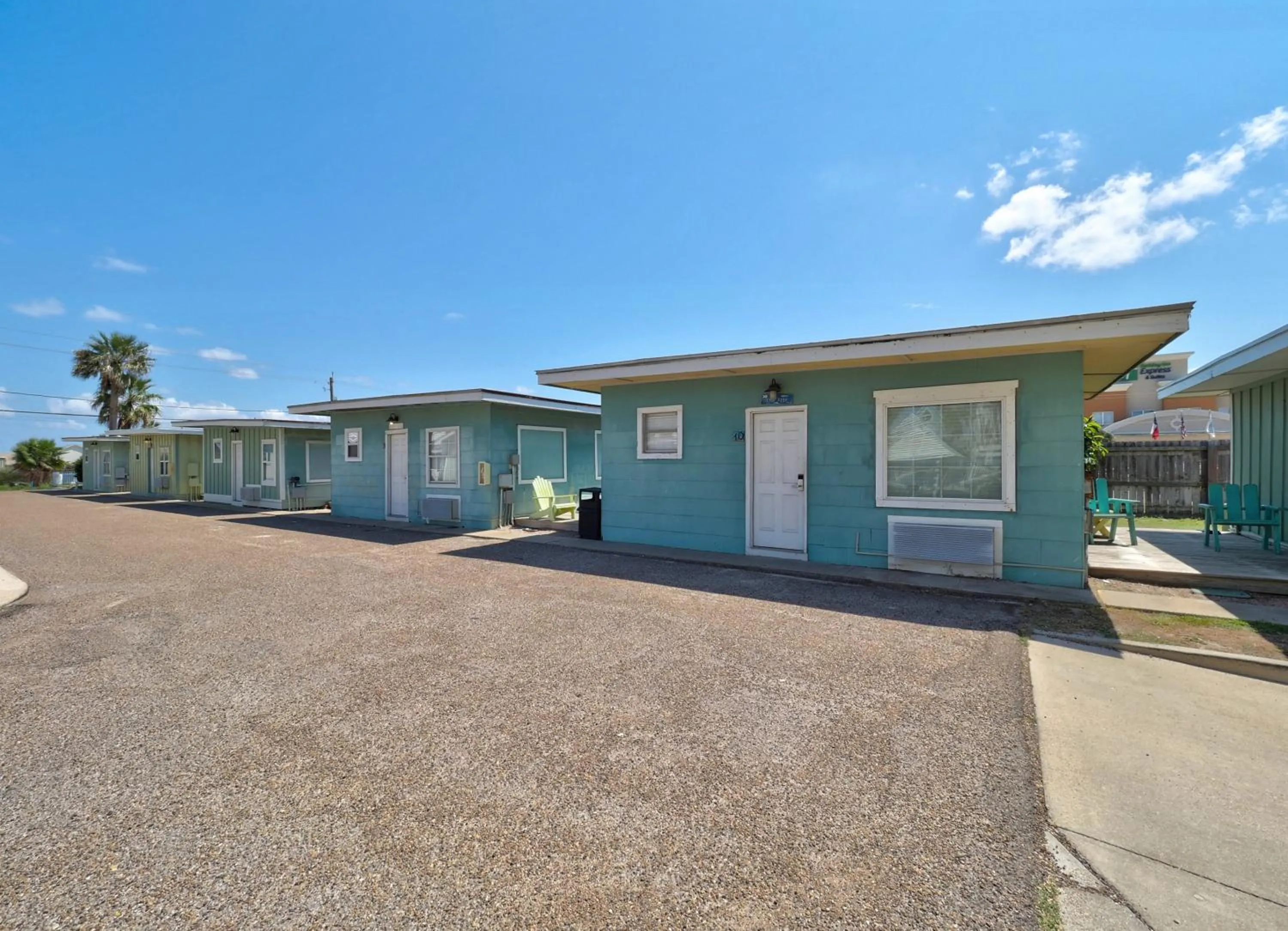 Seashell Village Resort near the beach with kitchens