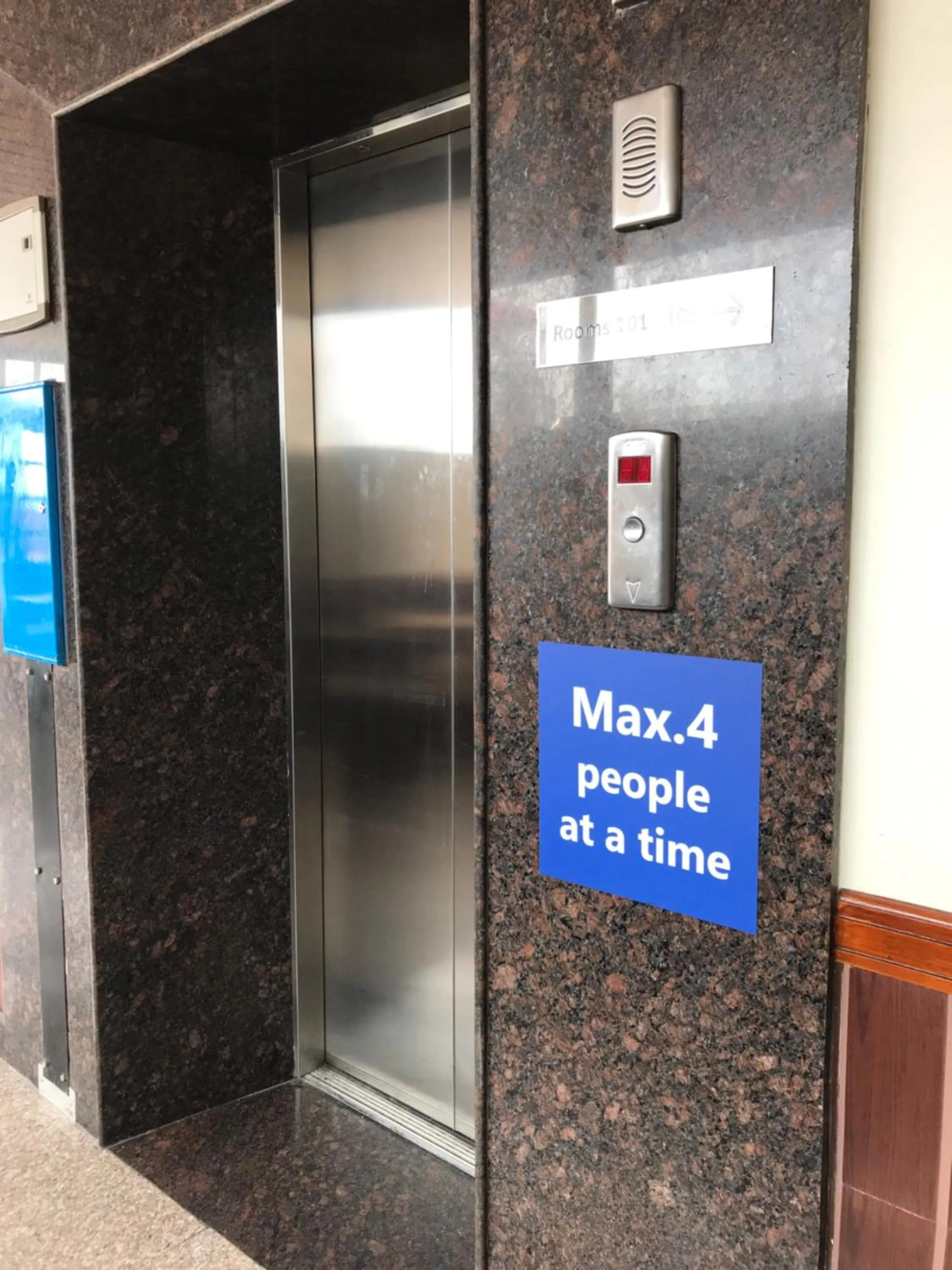 Property logo or sign in Hotel Vishnu Palace