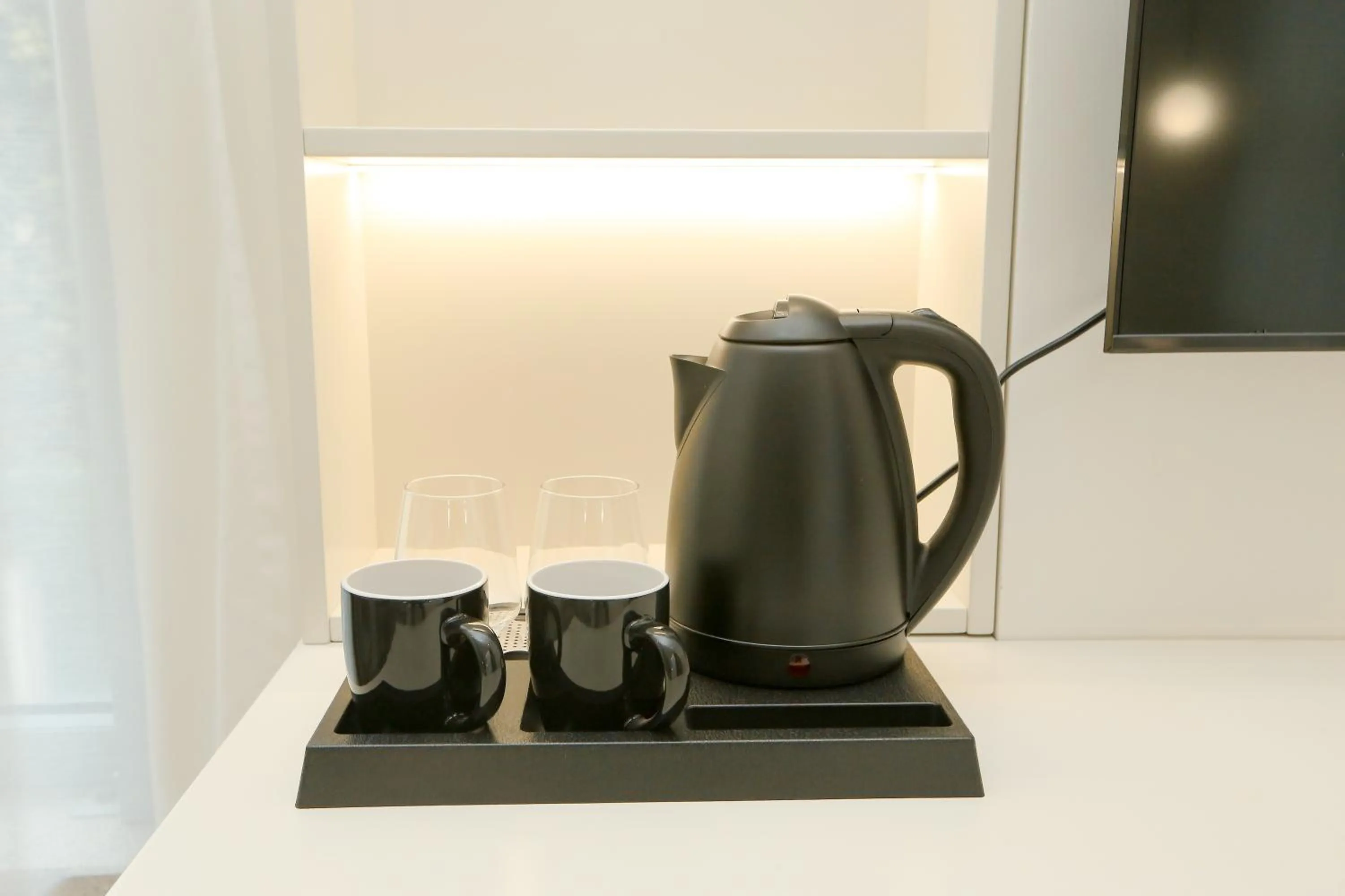 Coffee/tea facilities in NÓS Luxury Rooms Shkoder