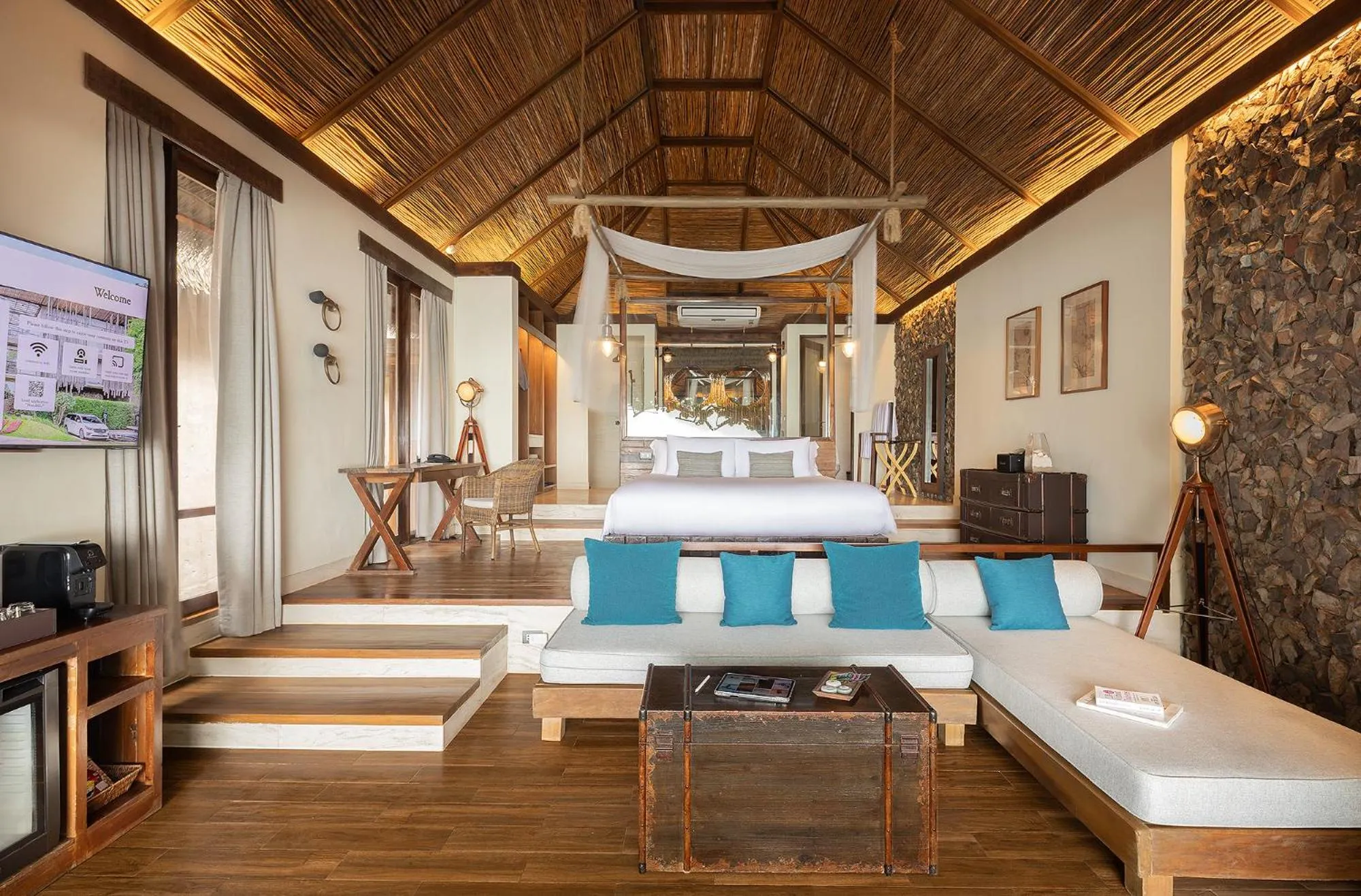 Bedroom, Bed in U Pattaya