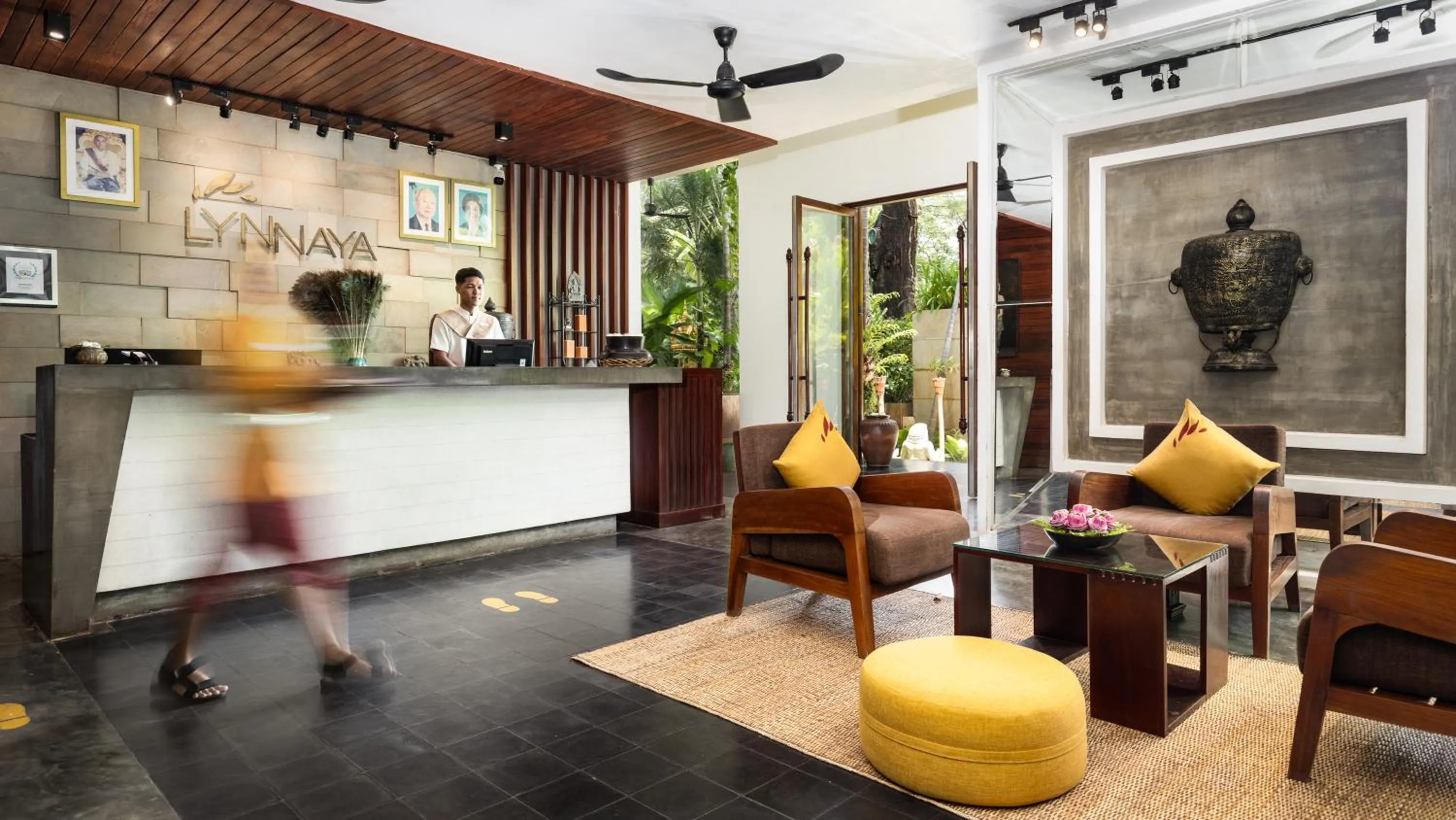 Lobby or reception in Lynnaya Urban River Resort