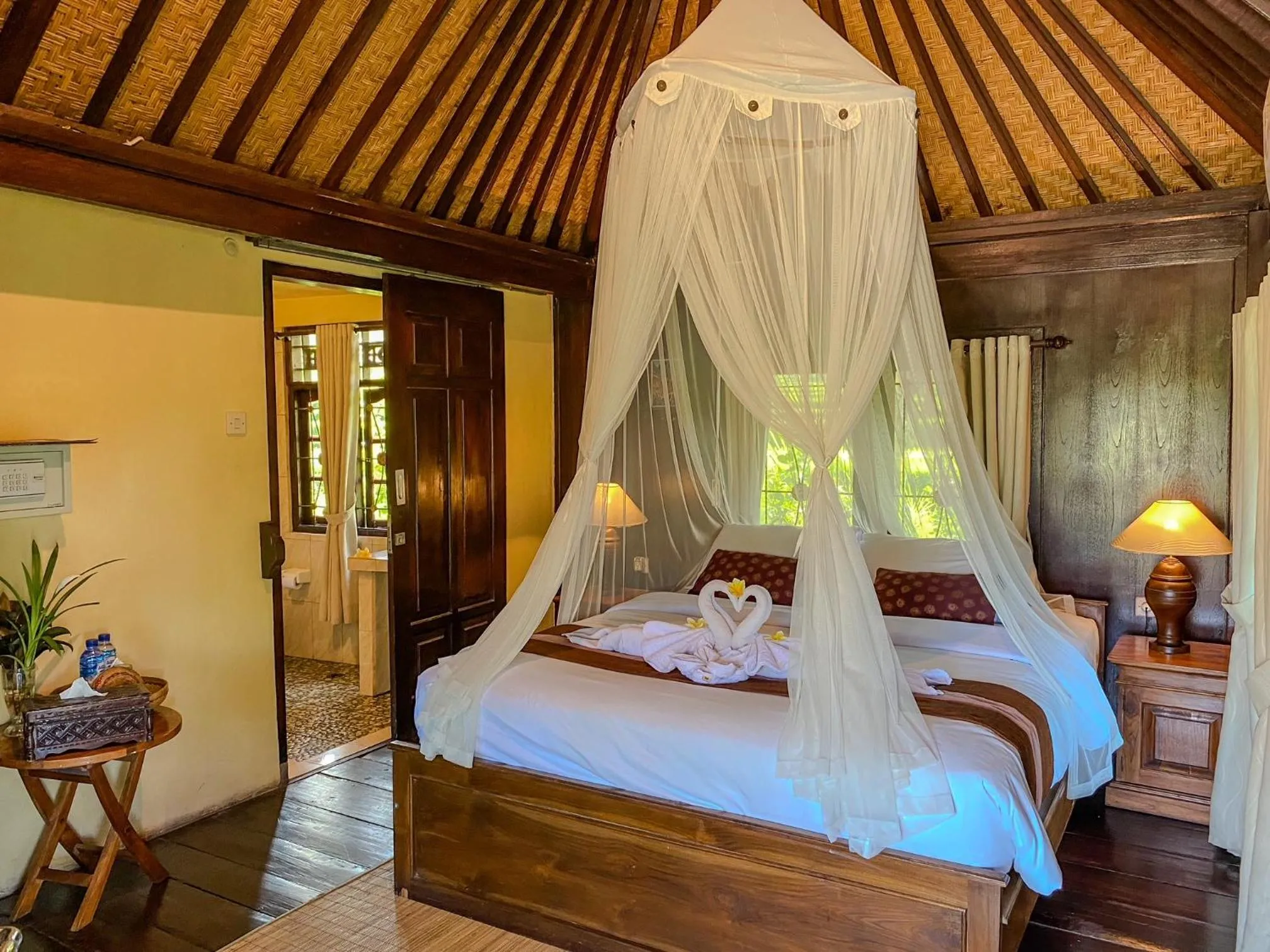 Bed in Atres Villa