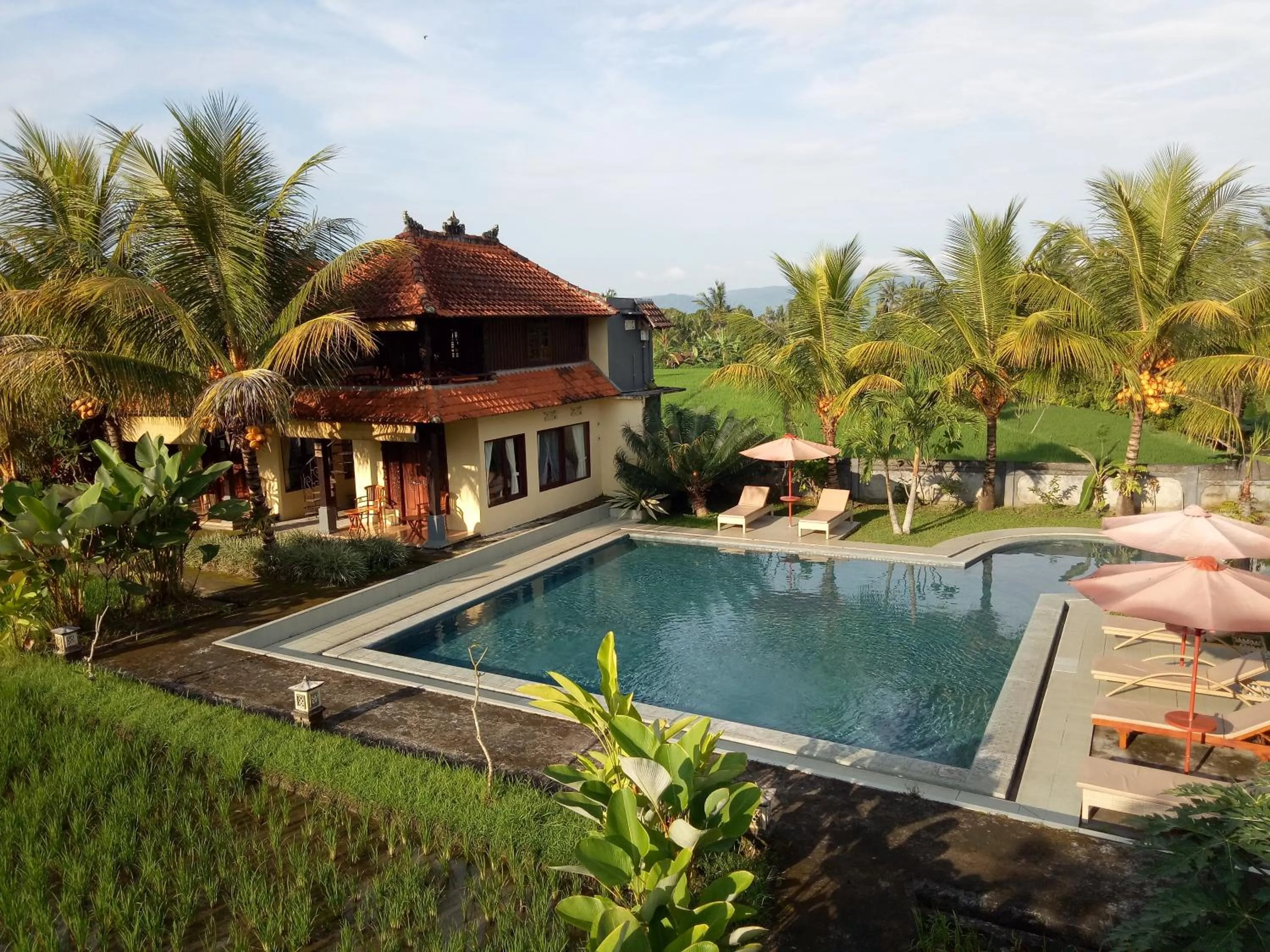 Swimming pool in Atres Villa