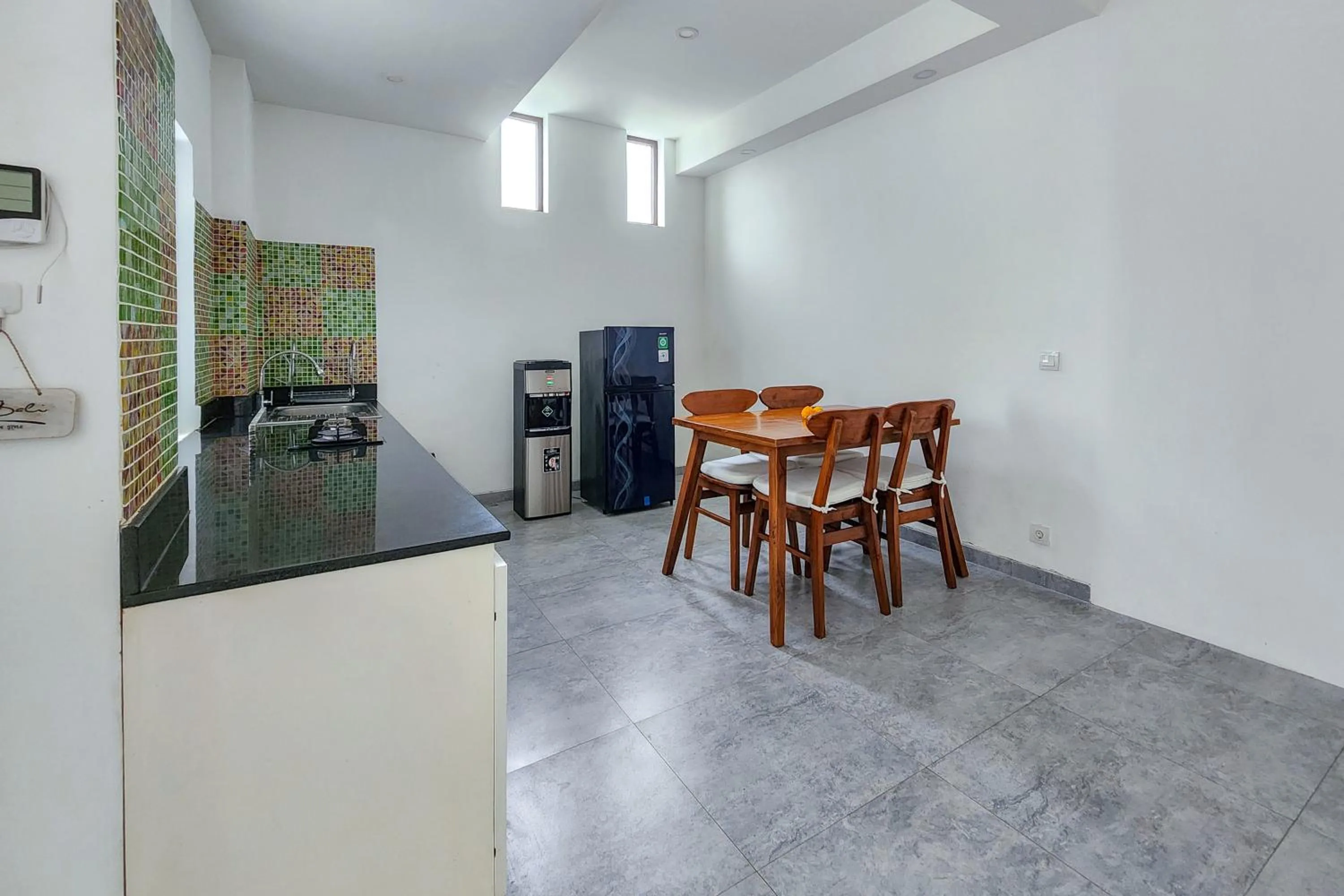 Kitchen or kitchenette in Villa Emilia Seminyak by Nagisa Bali