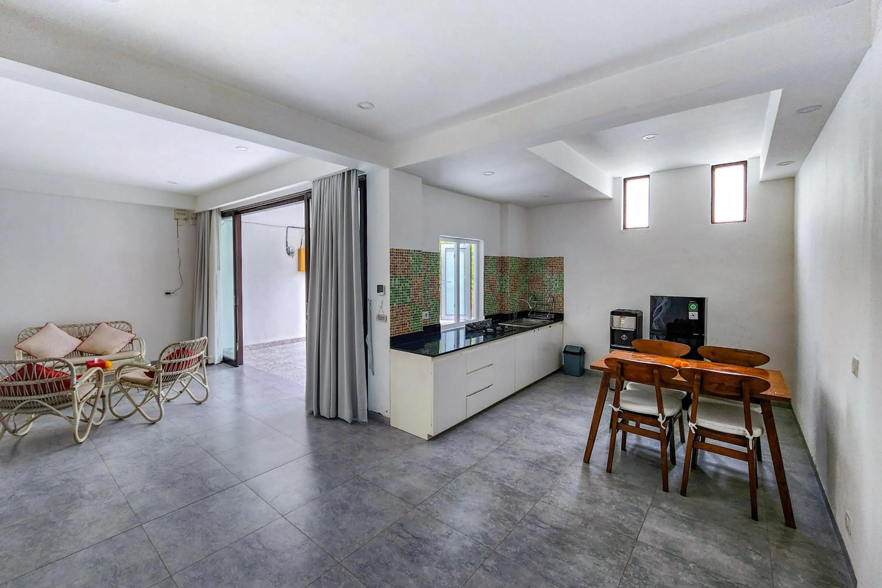 Kitchen or kitchenette in Villa Emilia Seminyak by Nagisa Bali