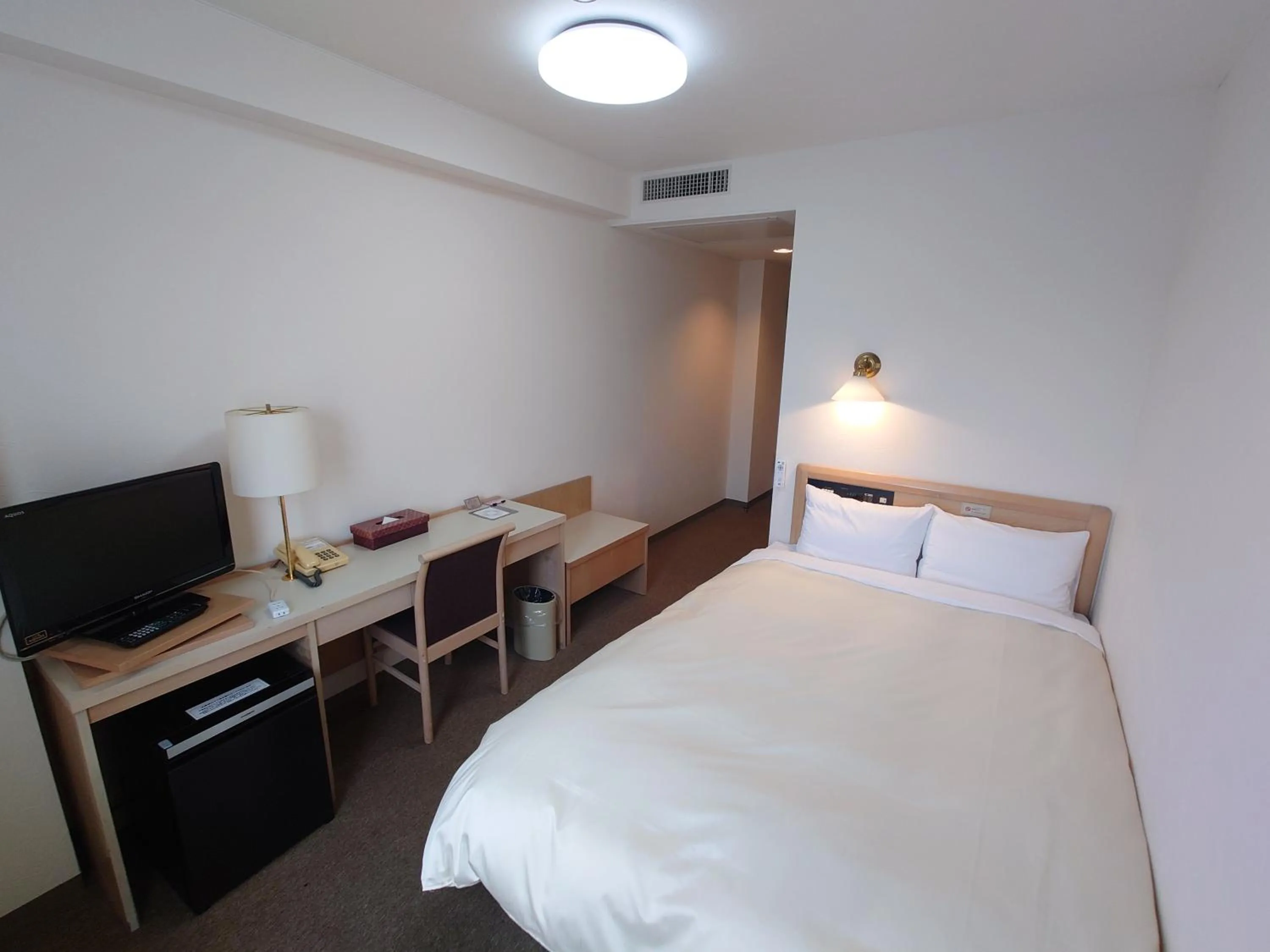 Photo of the whole room, Bed in Iwaki Prince Hotel