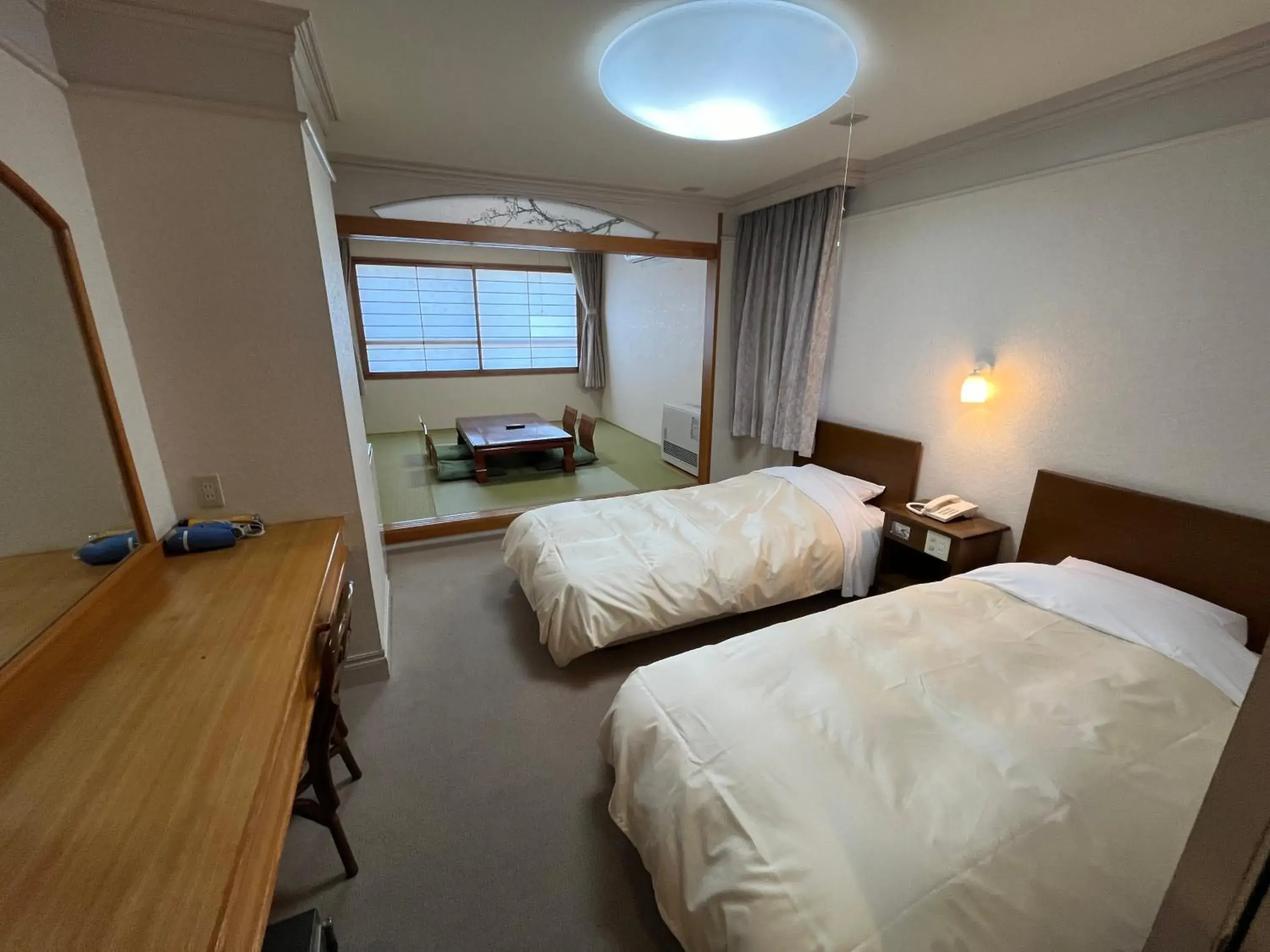 Twin Room with Tatami Area - Non-Smoking in Hotel Marsh Land Twin Room with Tatami Area - Non-Smoking in Hotel Marsh Land