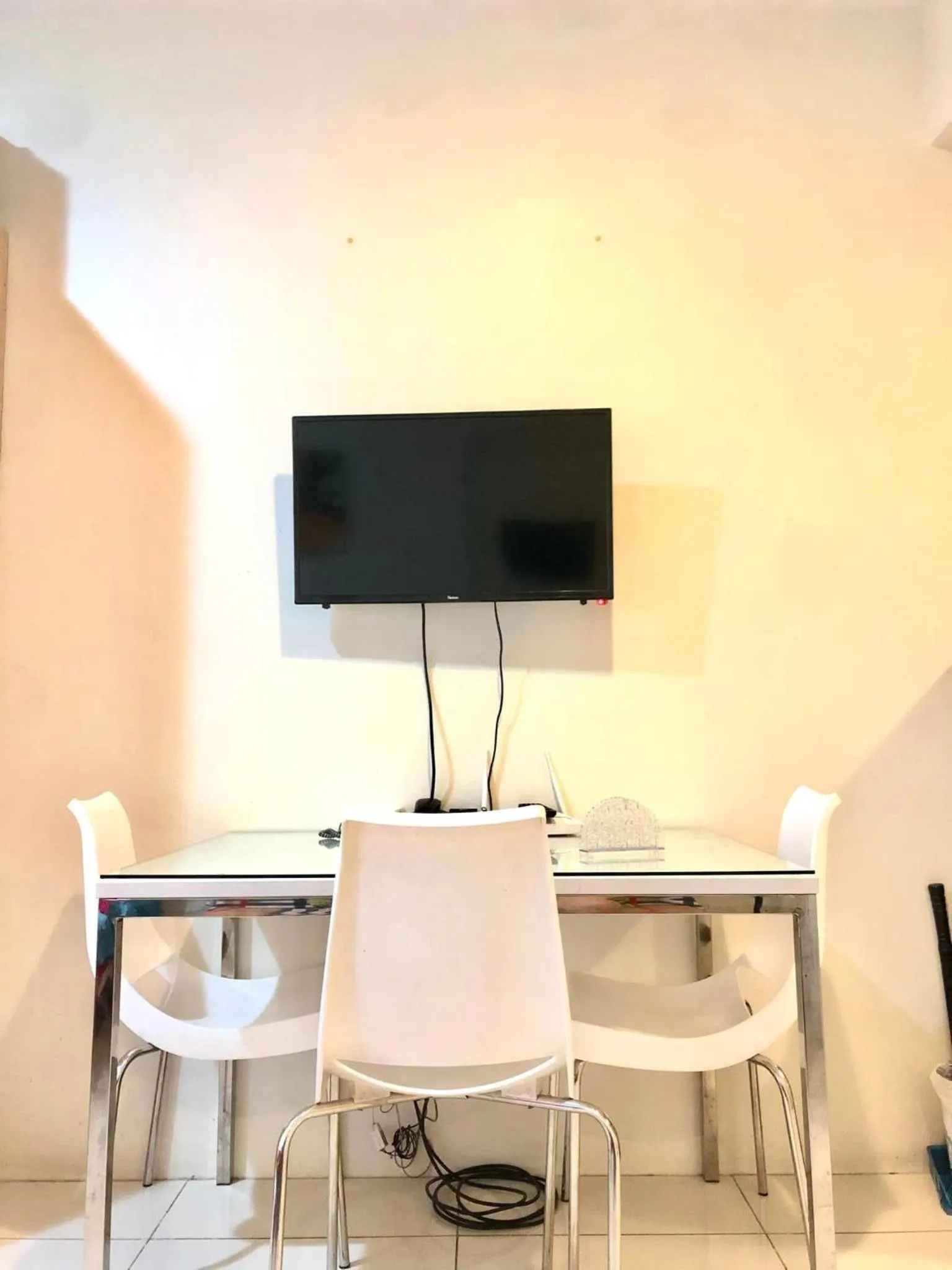 Dining area in JT Tagaytay Suites