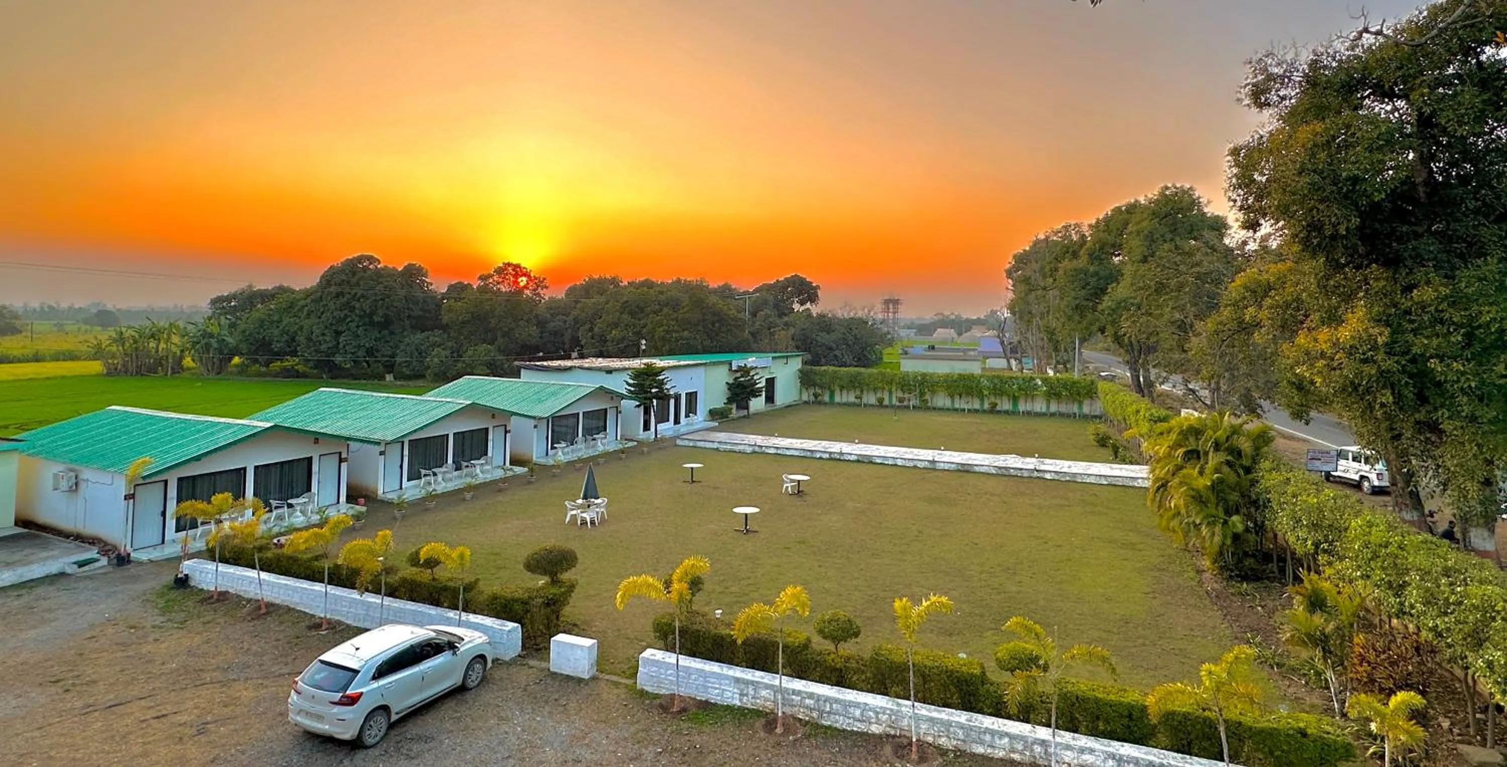 Property building in Six seasons resort