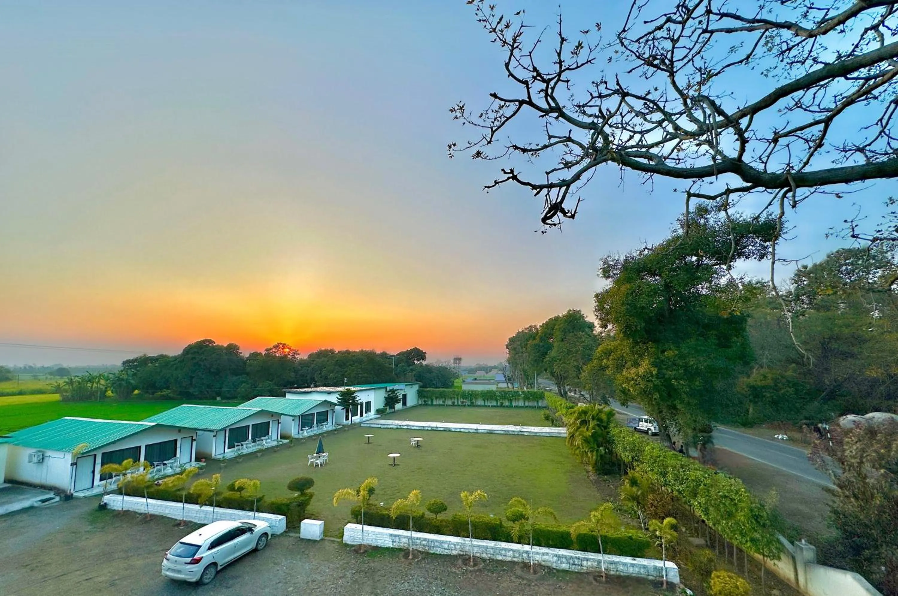 Property building in Six seasons resort