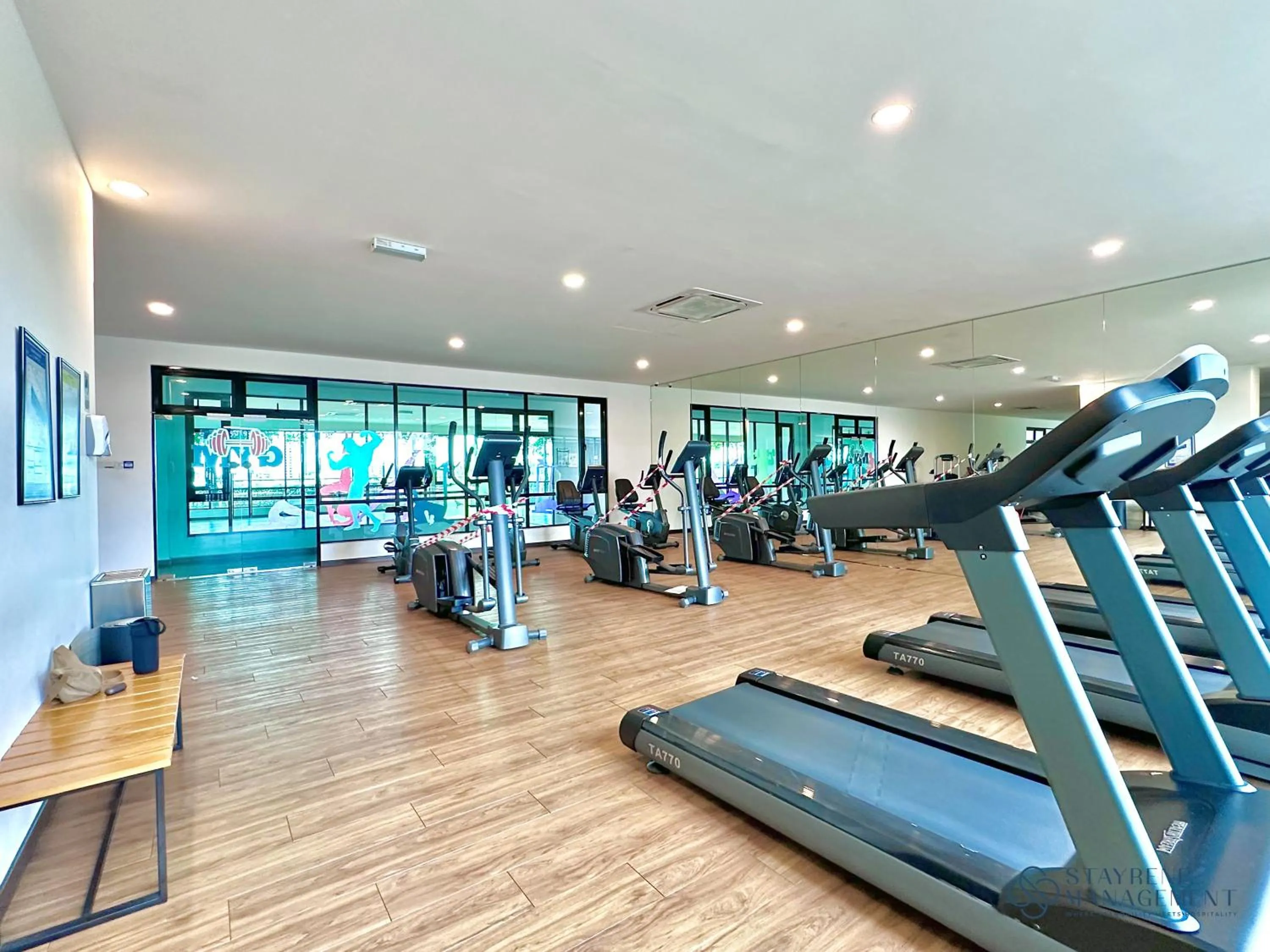 Fitness centre/facilities in Molek Regency By Stayrene