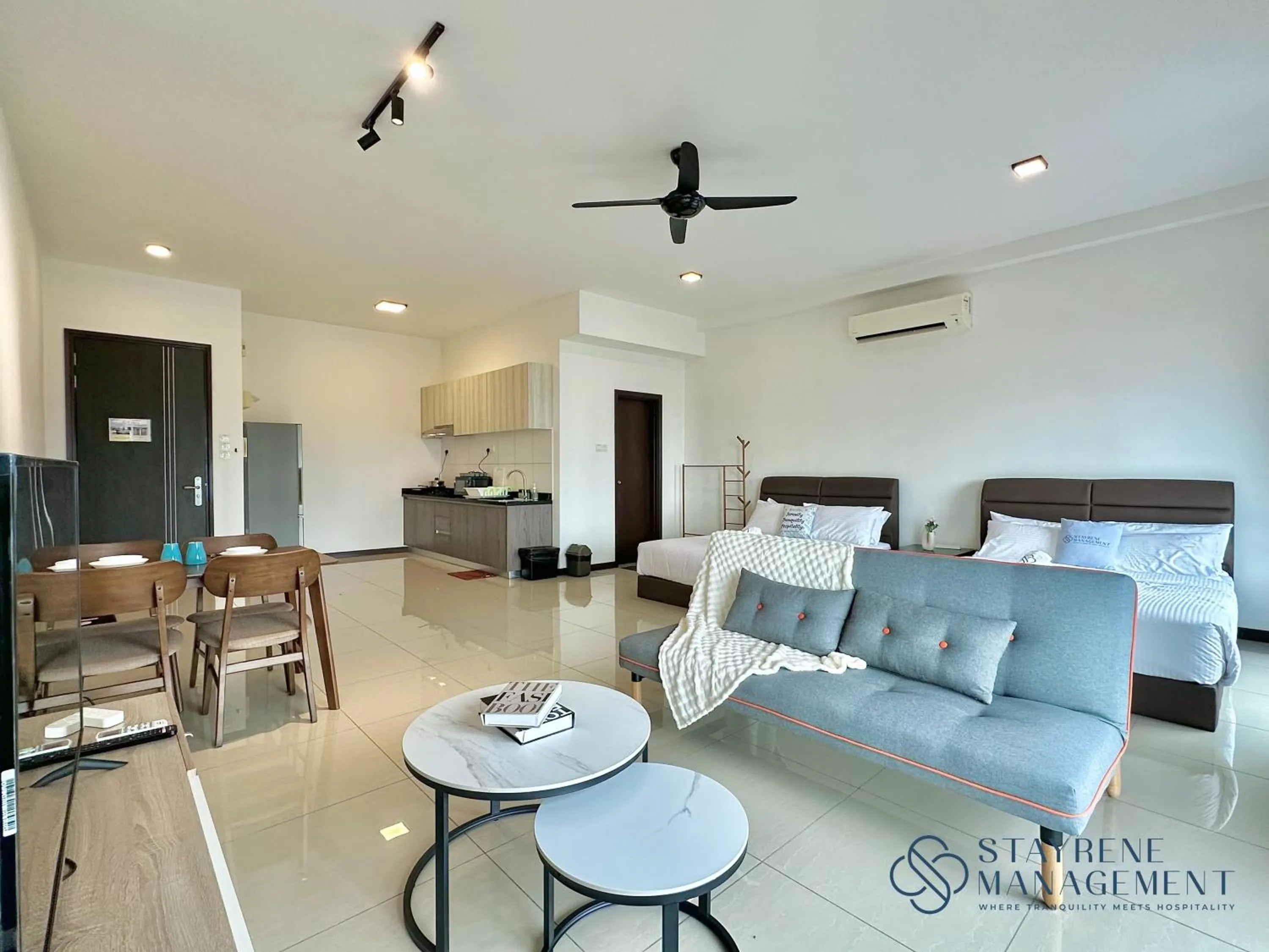 Kitchen or kitchenette in Molek Regency By Stayrene