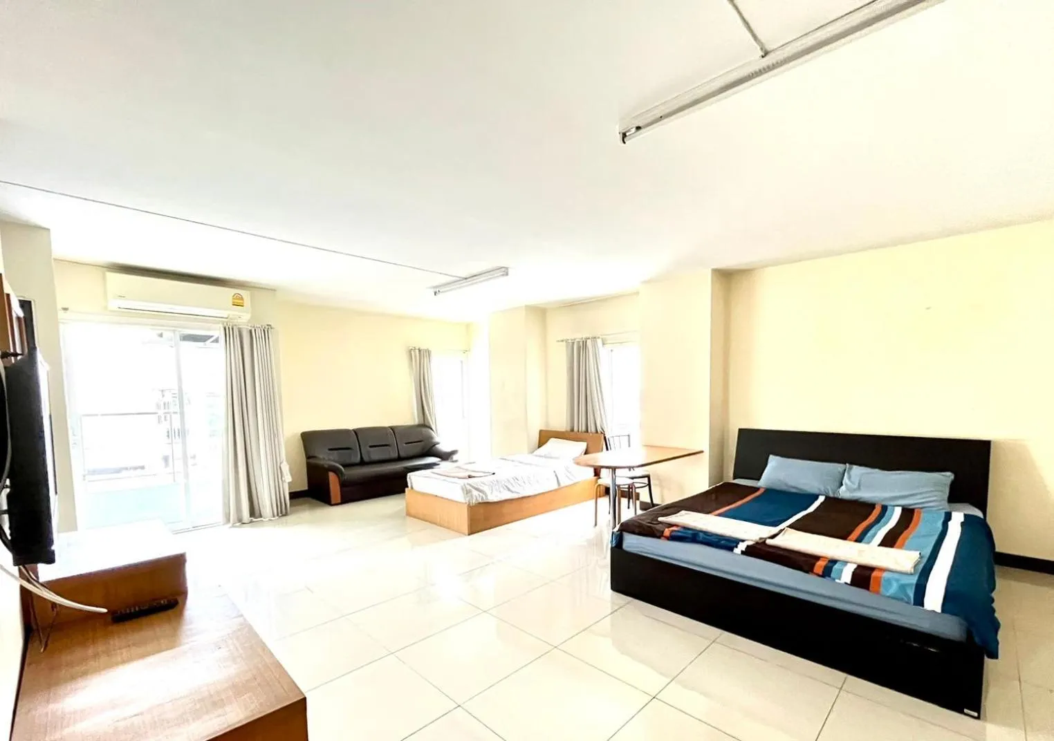 Bed in Good Morning Apartment รังสิต