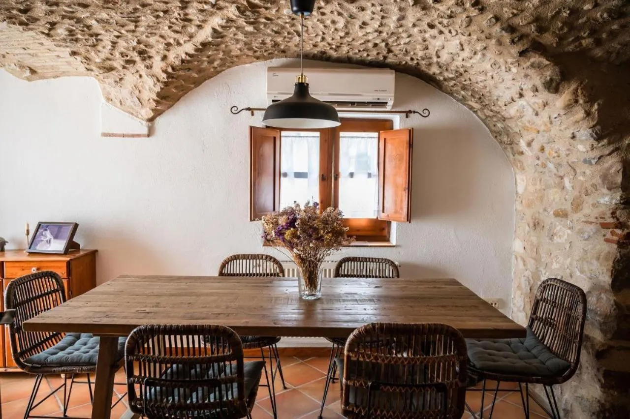 Dining area in Mas Camins