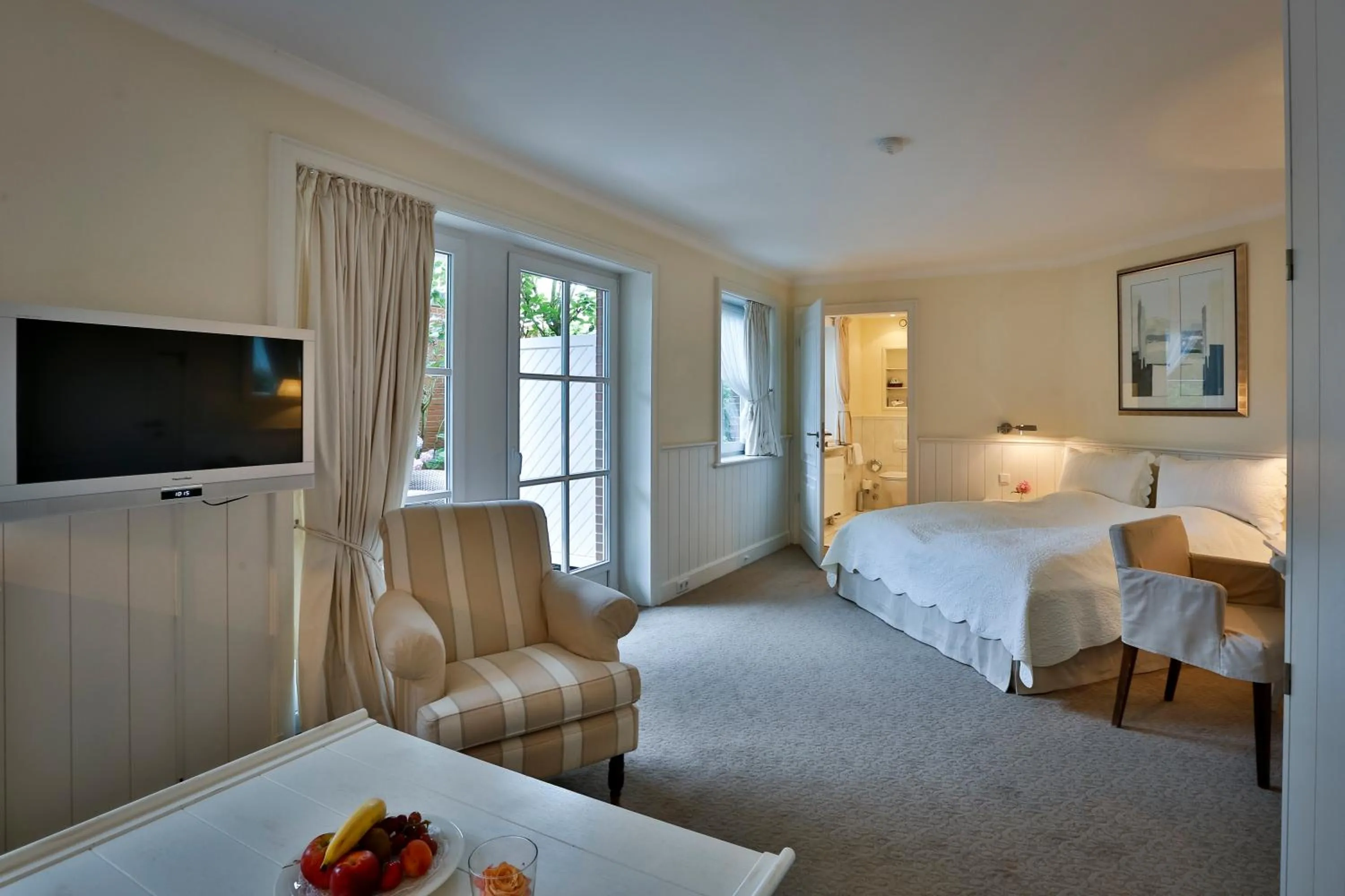 Bedroom, Bed in Hotel und Restaurant Jörg Müller