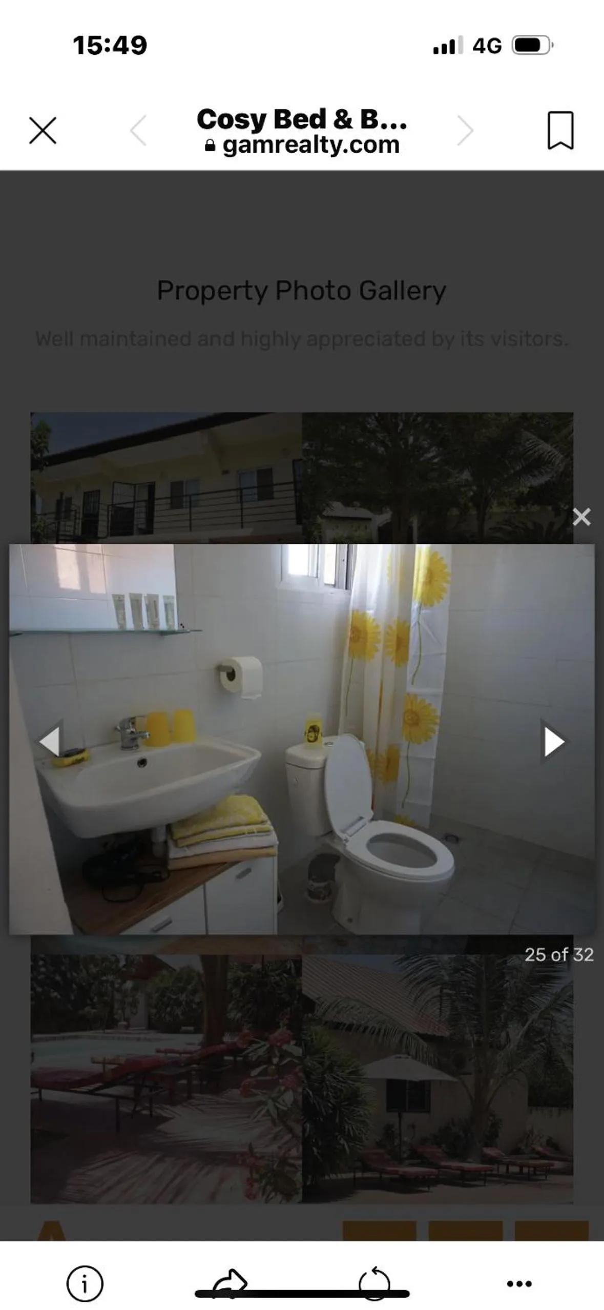 Toilet in B & B Villa Calliandra