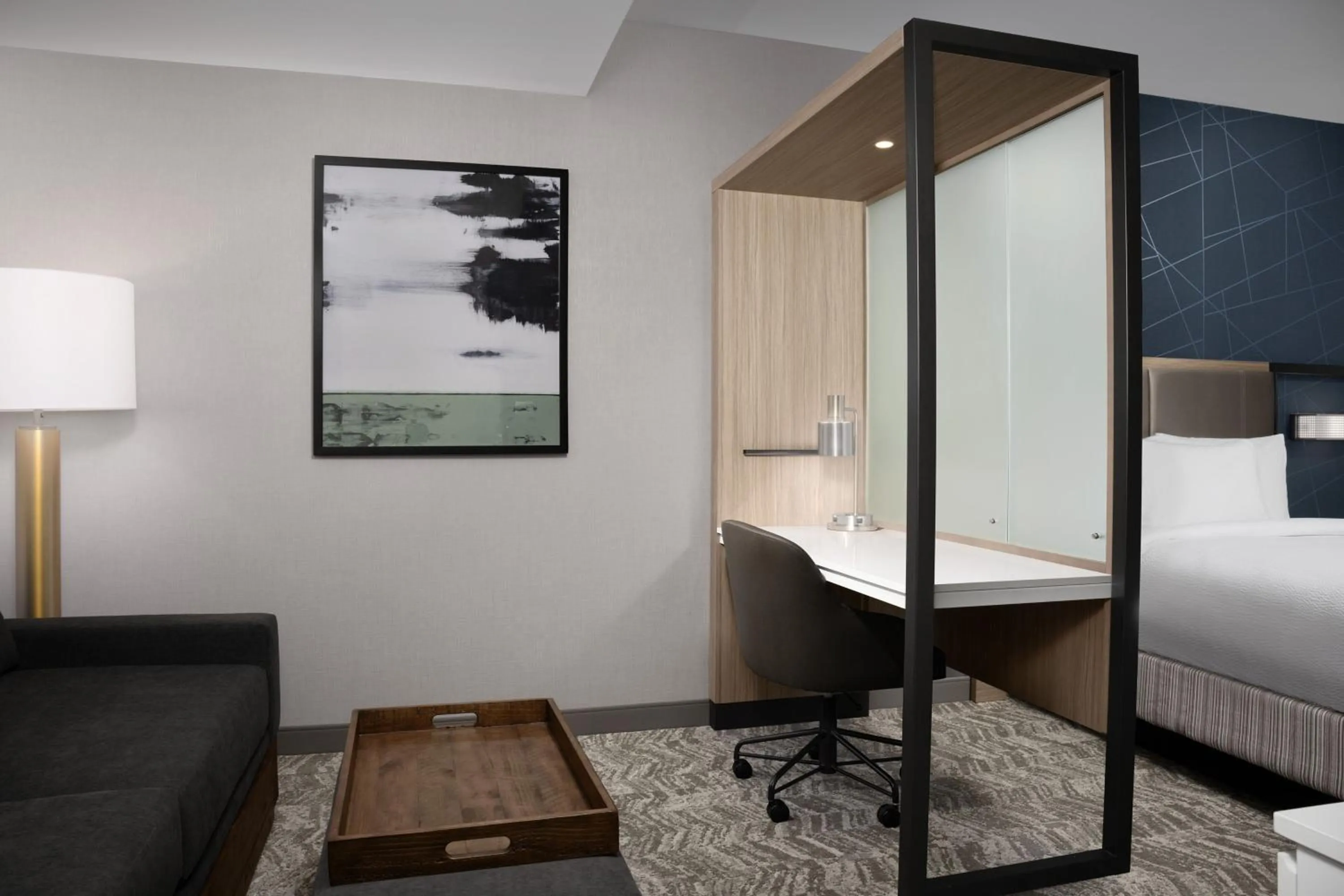 Photo of the whole room, Bed in Springhill Suites by Marriott Lexington Fritz Farm