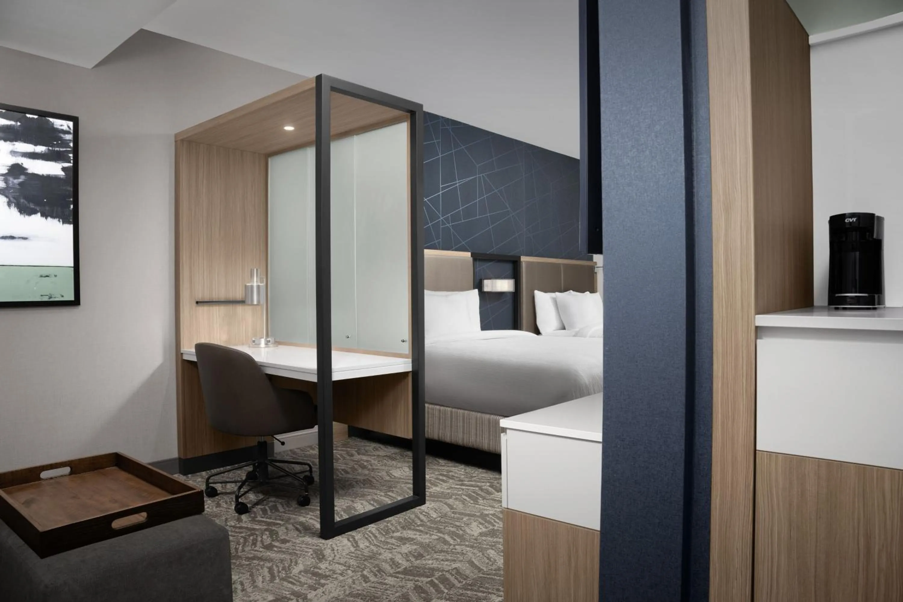 Photo of the whole room, Bed in Springhill Suites by Marriott Lexington Fritz Farm