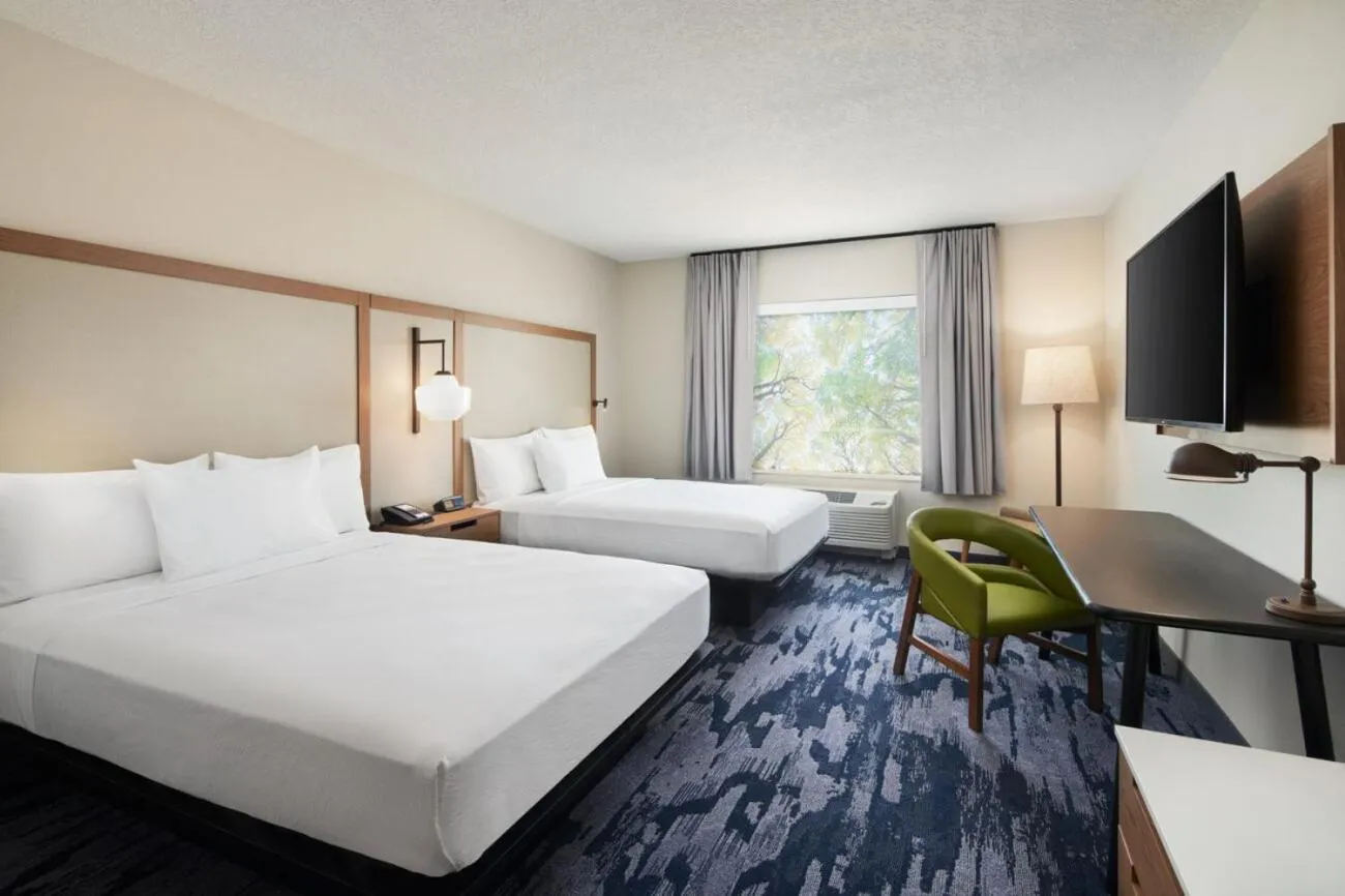 Bed in Fairfield by Marriott Inn & Suites Orlando at Millenia