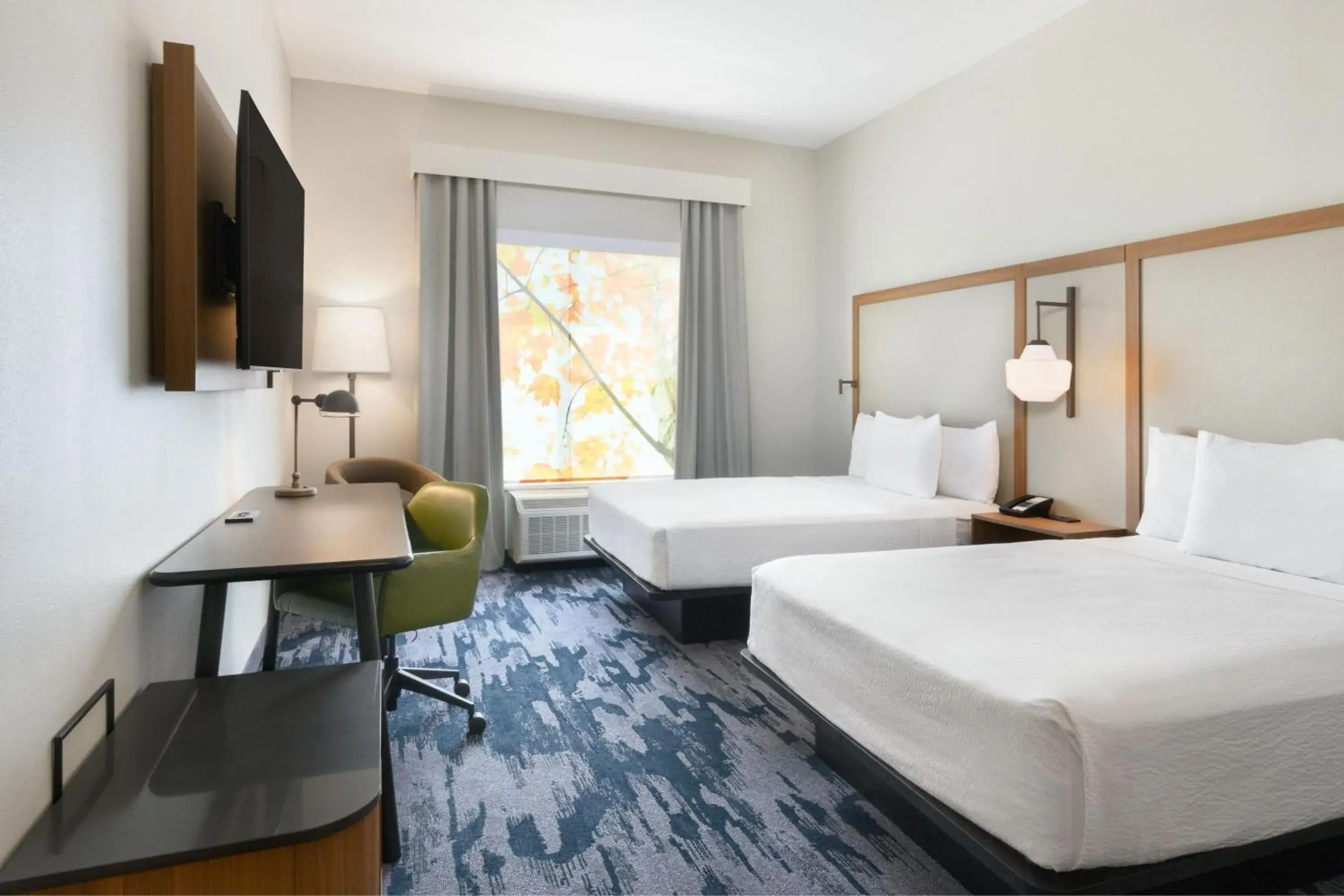 Standard Queen Room with Two Queen Beds - Hearing Accessible in Fairfield by Marriott Inn & Suites Orlando at Millenia Standard Queen Room with Two Queen Beds - Hearing Accessible in Fairfield by Marriott Inn & Suites Orlando at Millenia
