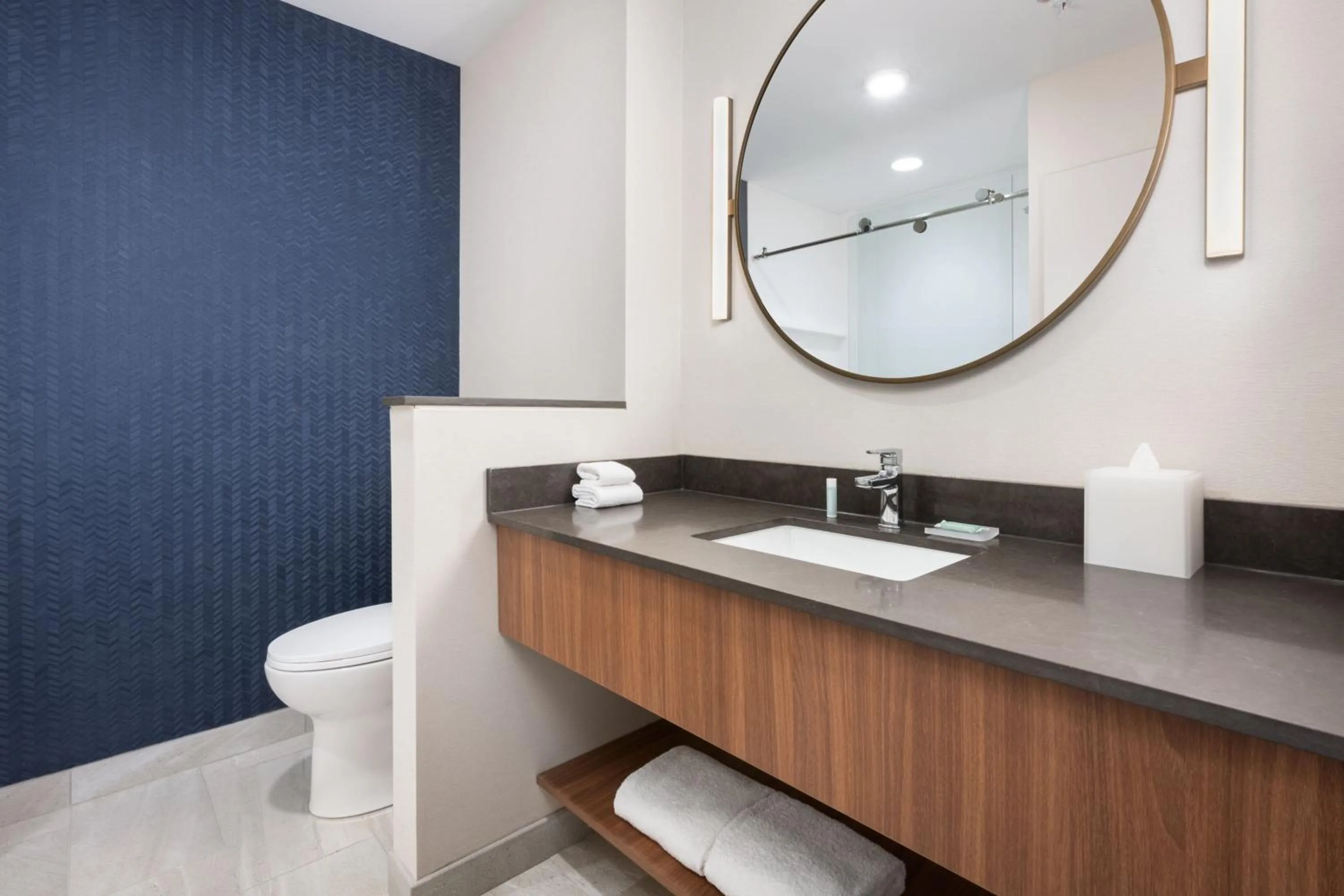 Bathroom in Fairfield by Marriott Inn & Suites Orlando at Millenia