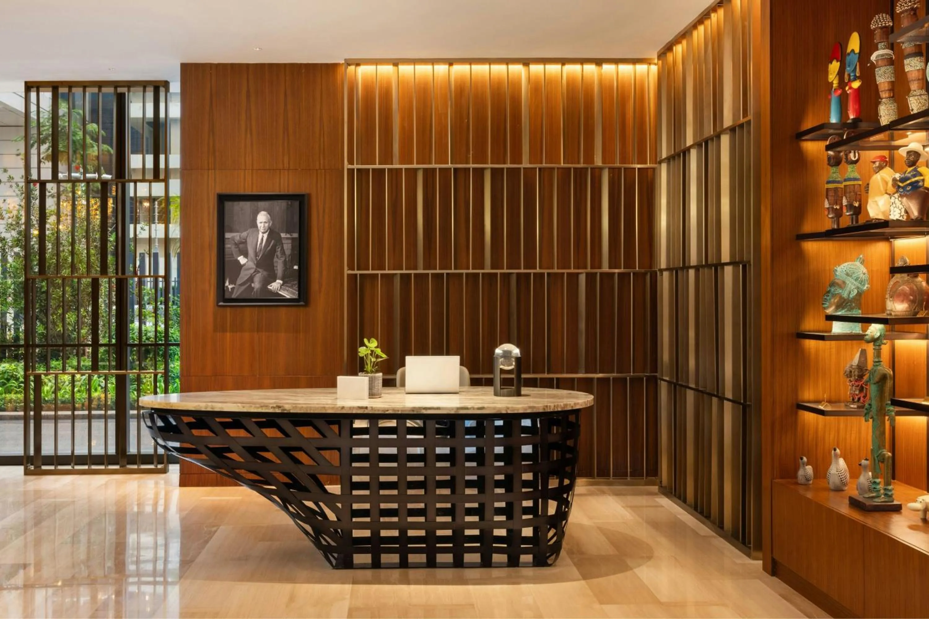 Lobby or reception in JW Marriott Hotel Nairobi