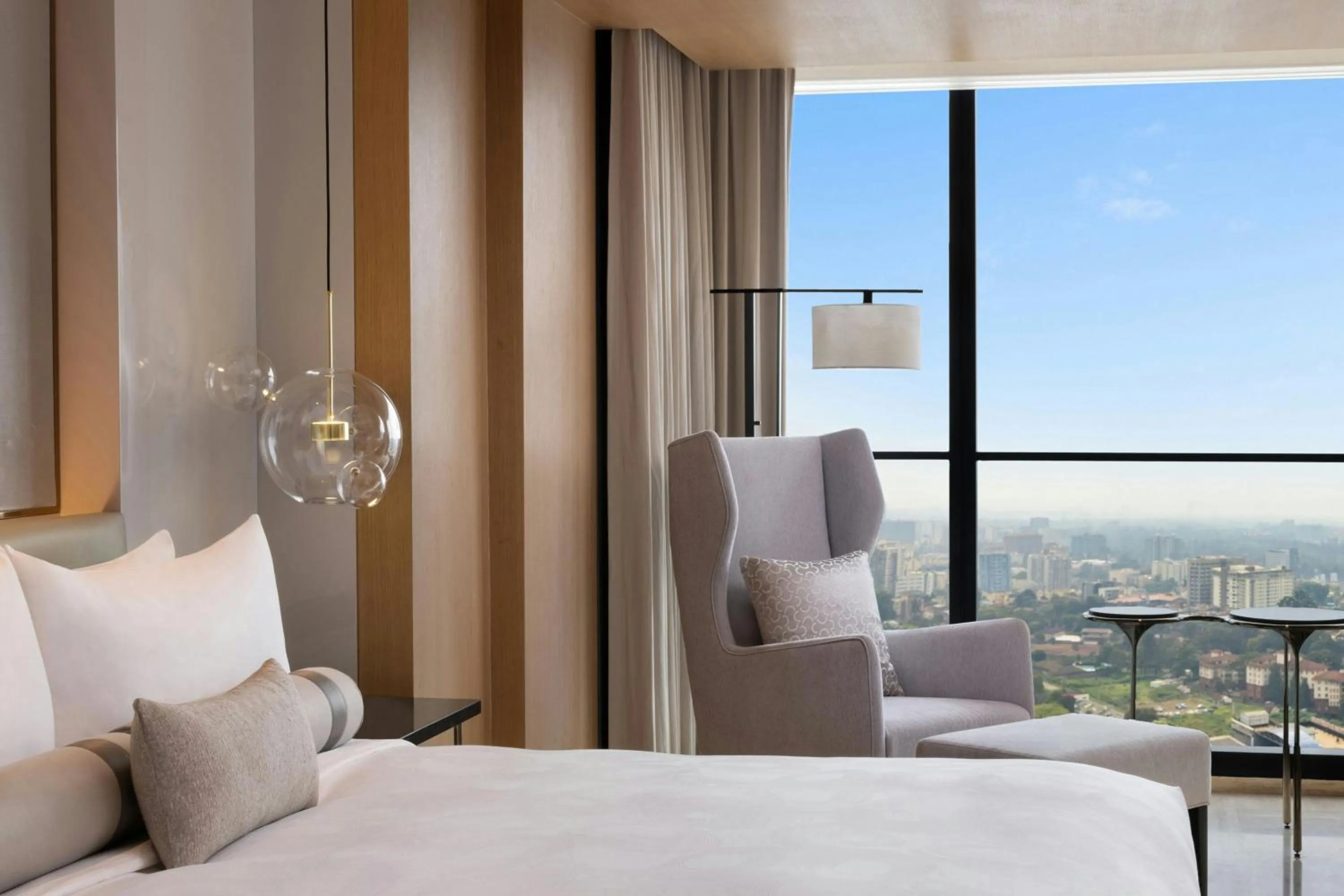 Photo of the whole room, Bed in JW Marriott Hotel Nairobi