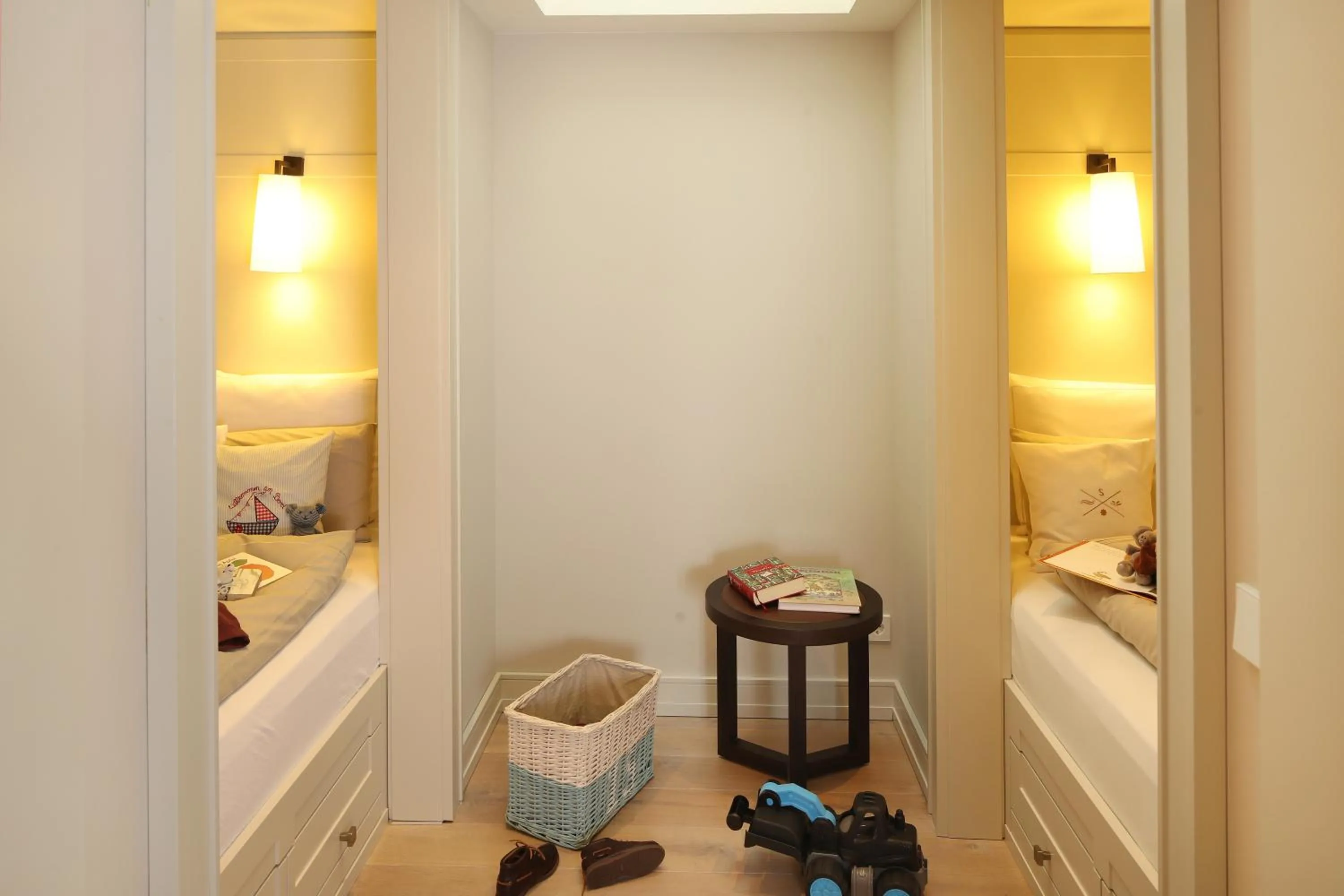 Bed in Severin's Resort & Spa