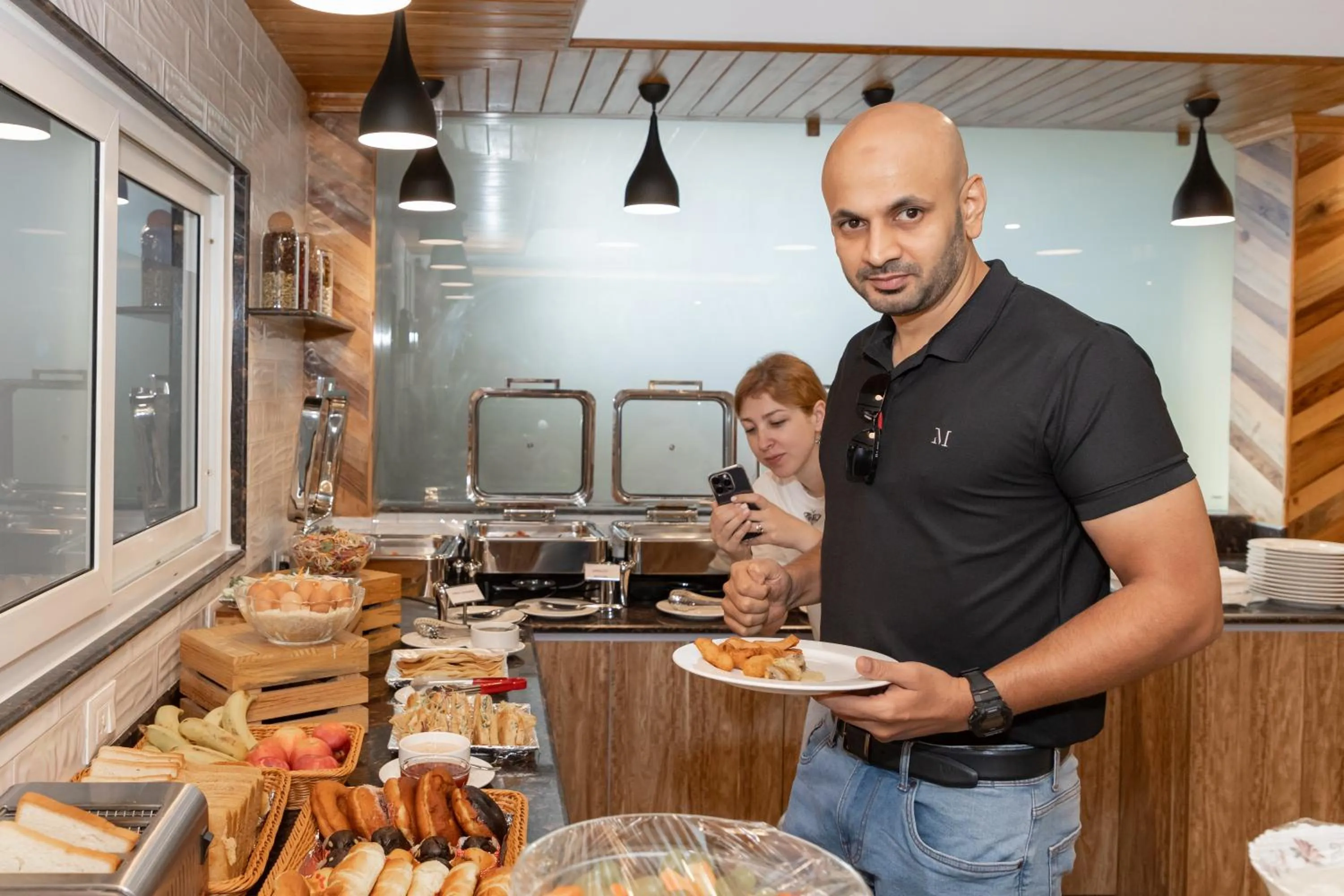 Breakfast in Kailash Boutique Hotel