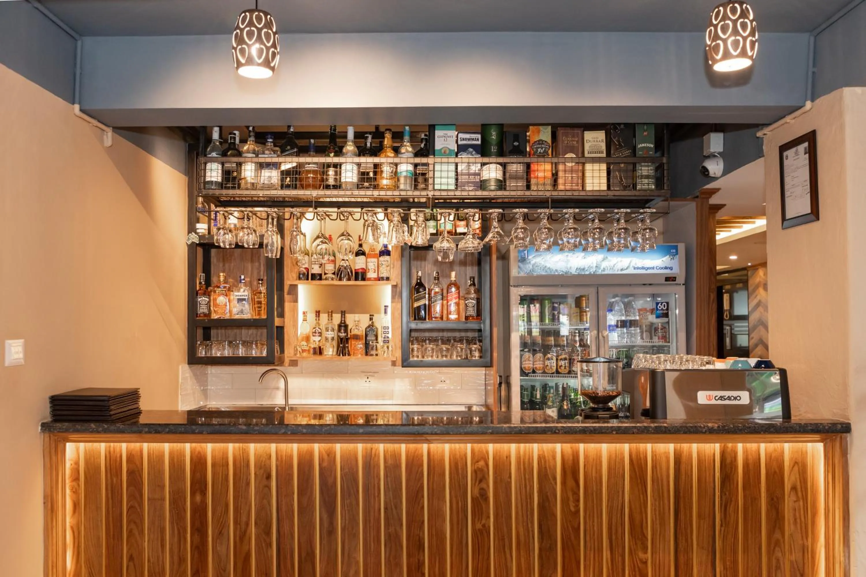 Lounge or bar in Kailash Boutique Hotel