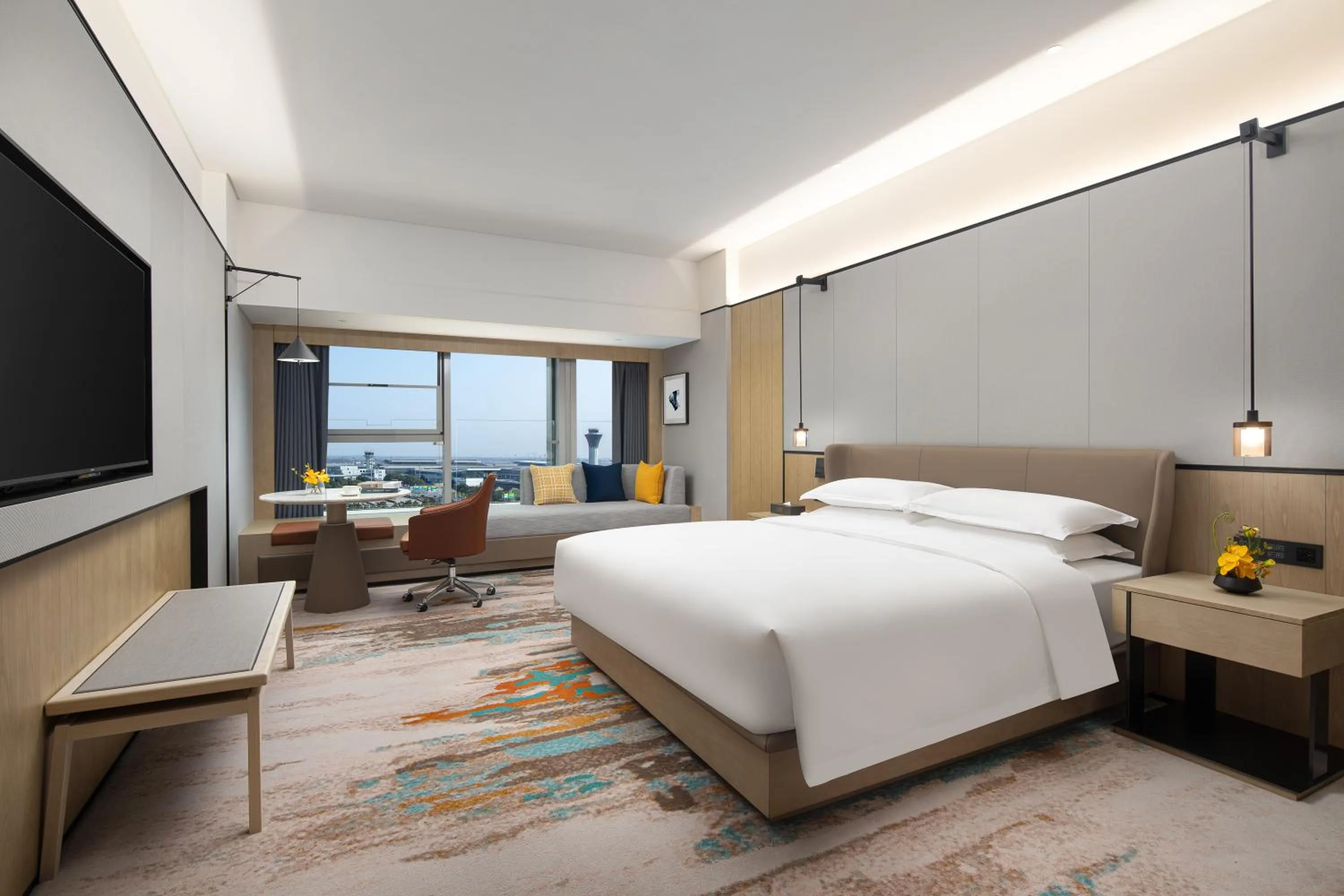 Bed in voco Changsha Airport by IHG