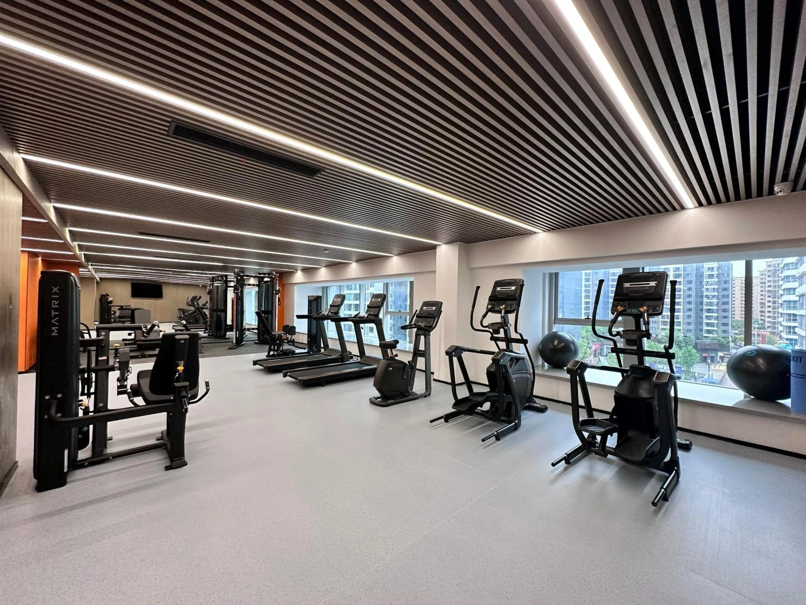 Fitness centre/facilities in voco Changsha Airport by IHG