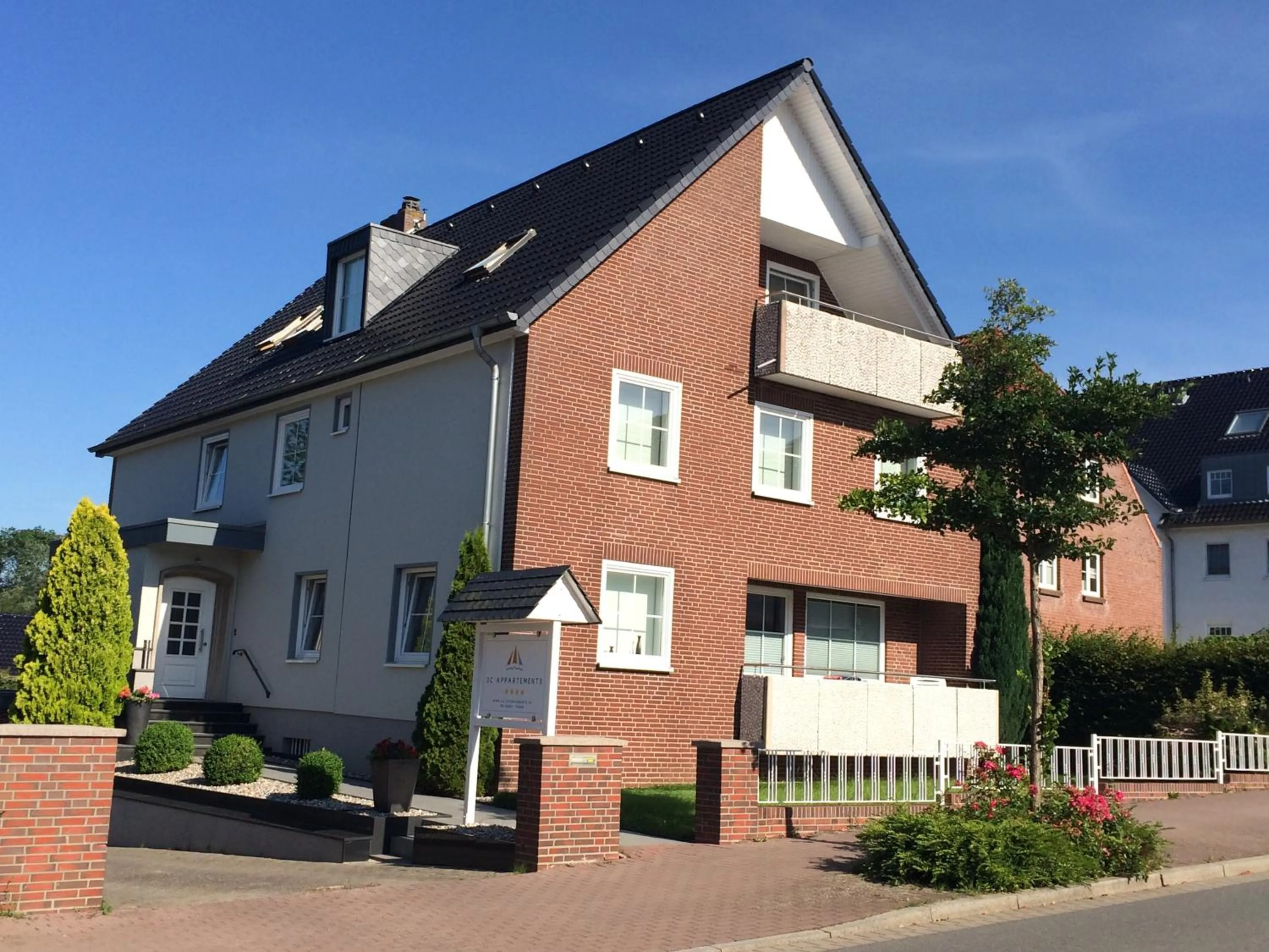 Facade/entrance in 3C-Appartements