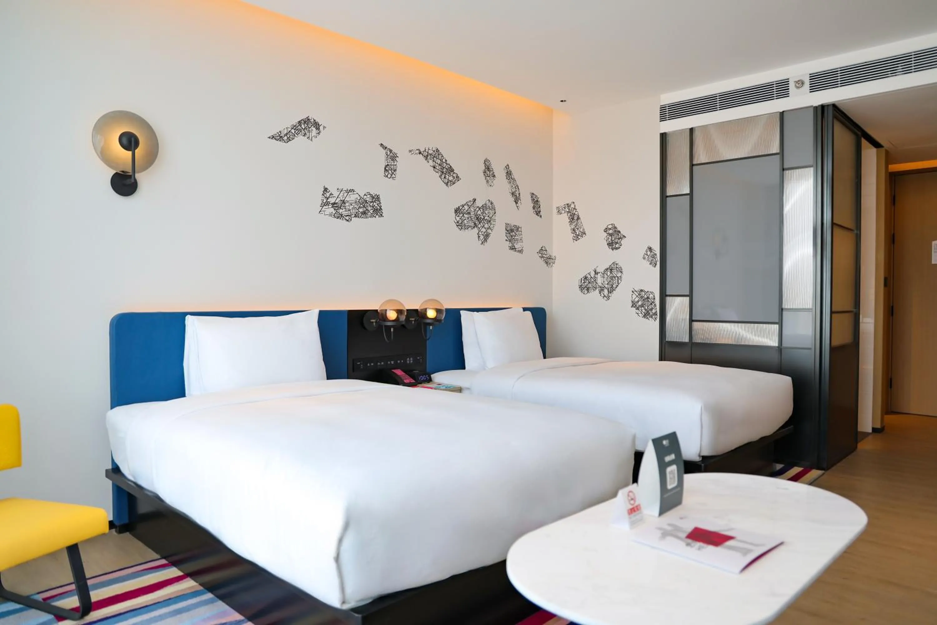 Bed in Aloft Beijing Huairou