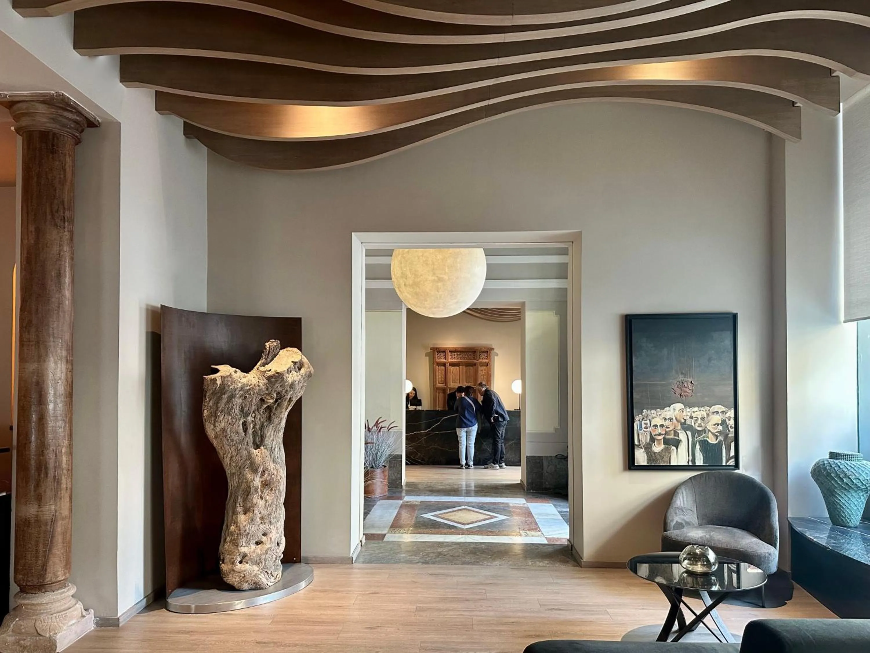 Lobby or reception in Palazzo Liberty Unique Hotel by Geocharme