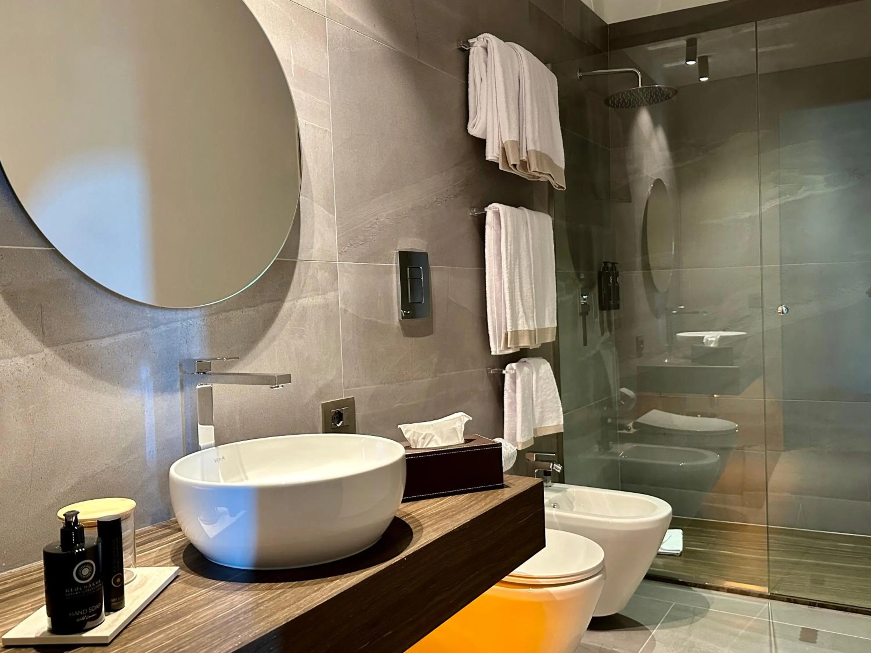 Bathroom in Palazzo Liberty Unique Hotel by Geocharme