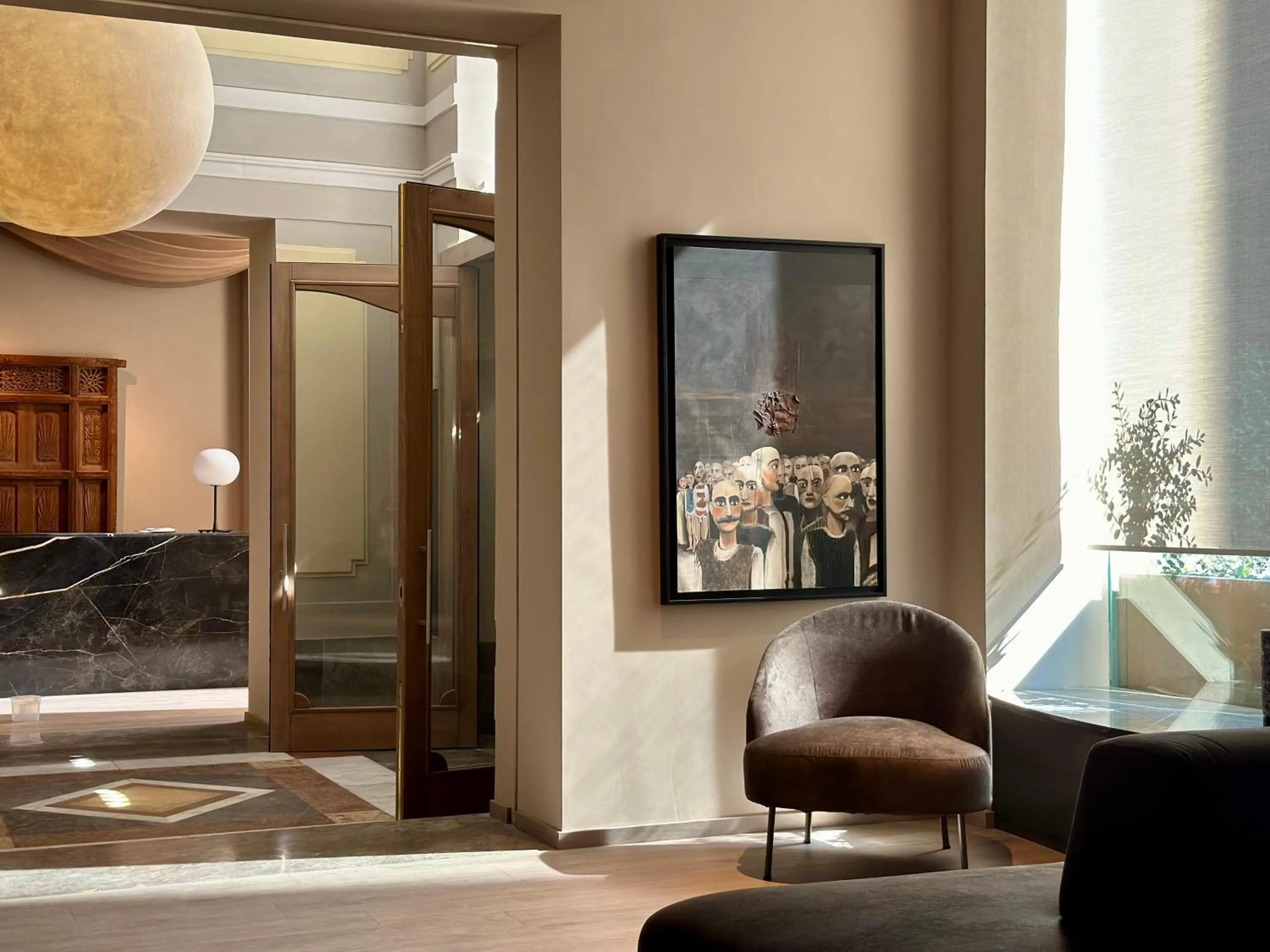 Lobby or reception in Palazzo Liberty Unique Hotel by Geocharme