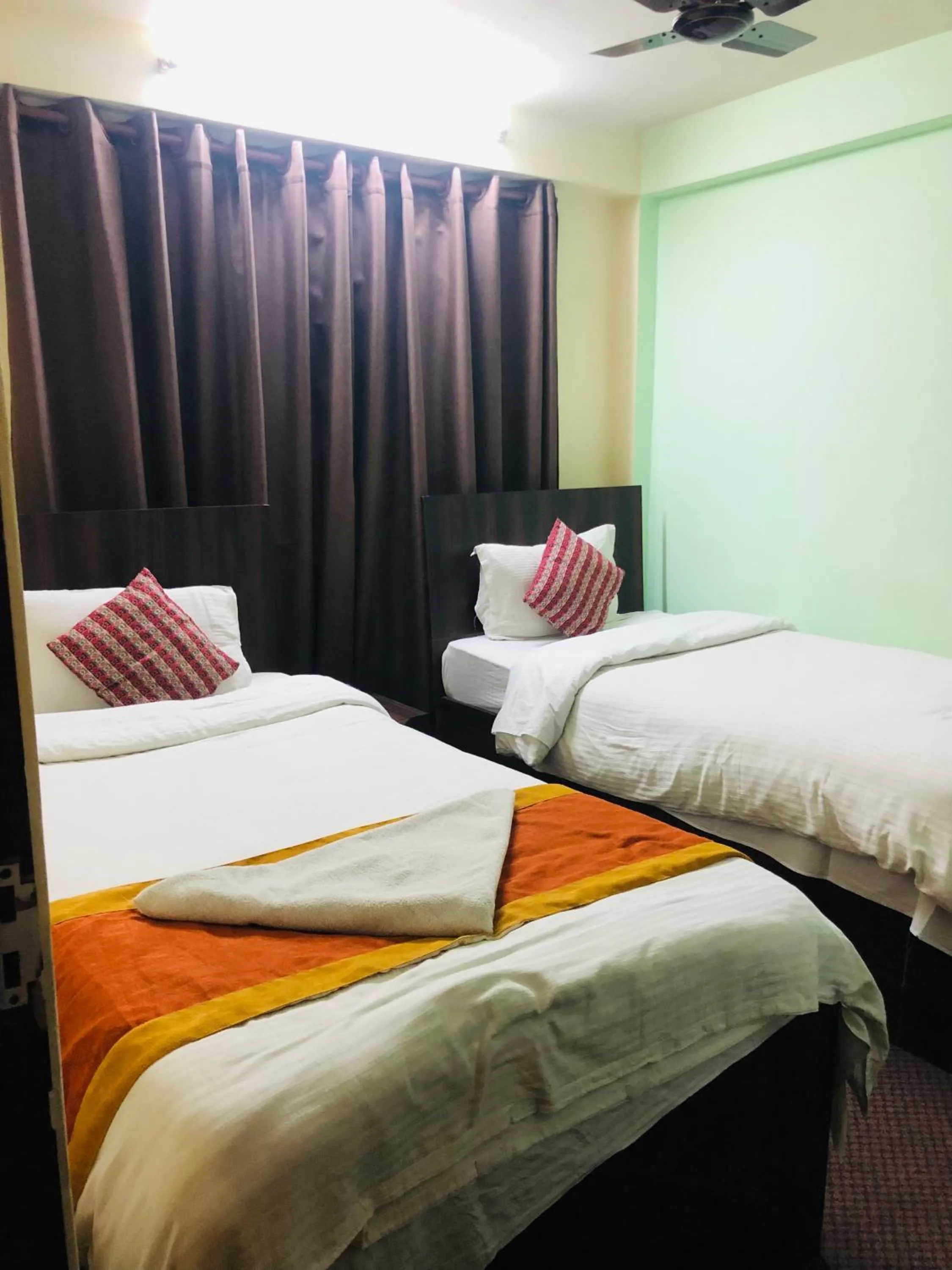 Bed in Yeti Cozy Hotel