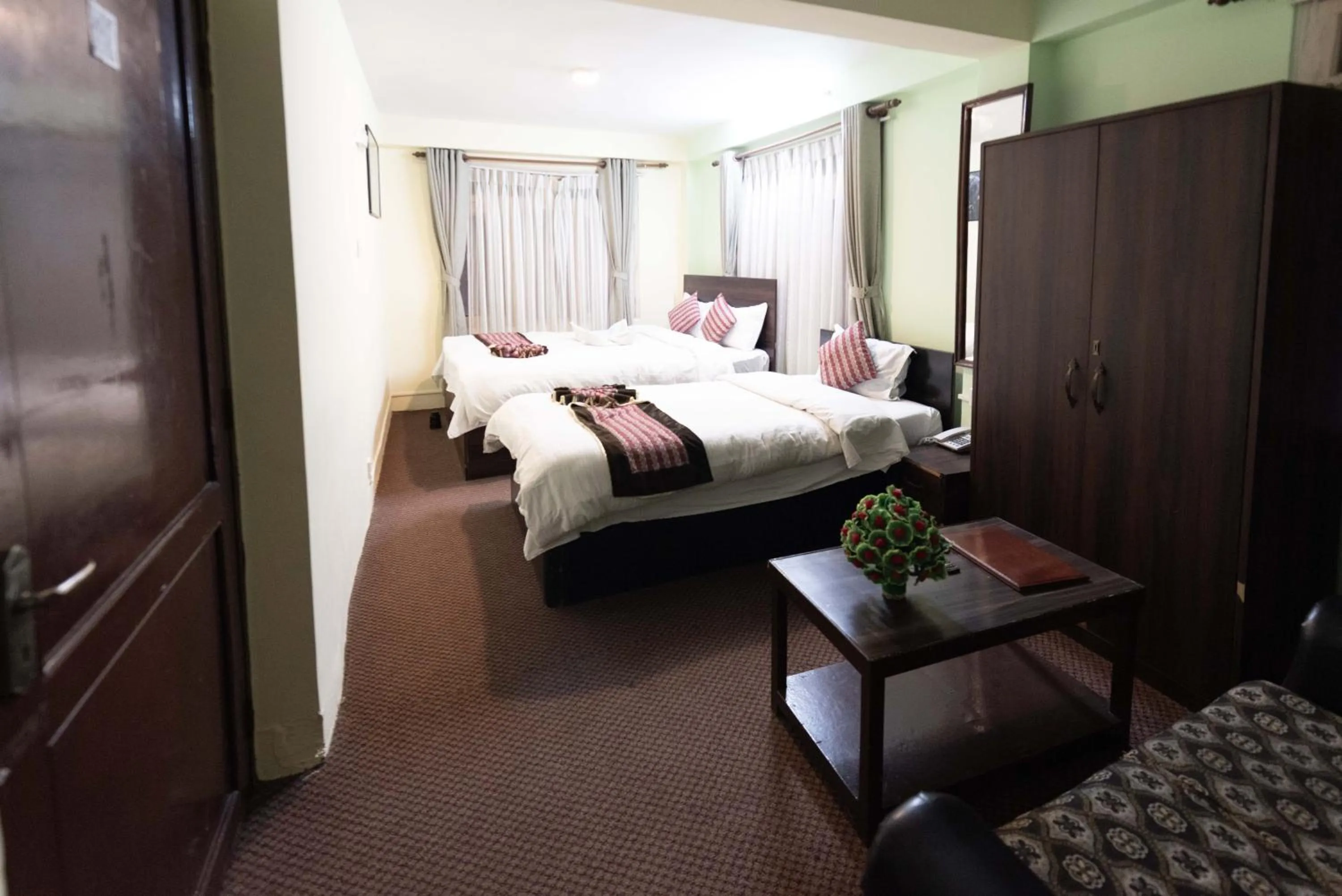 Bed in Yeti Cozy Hotel